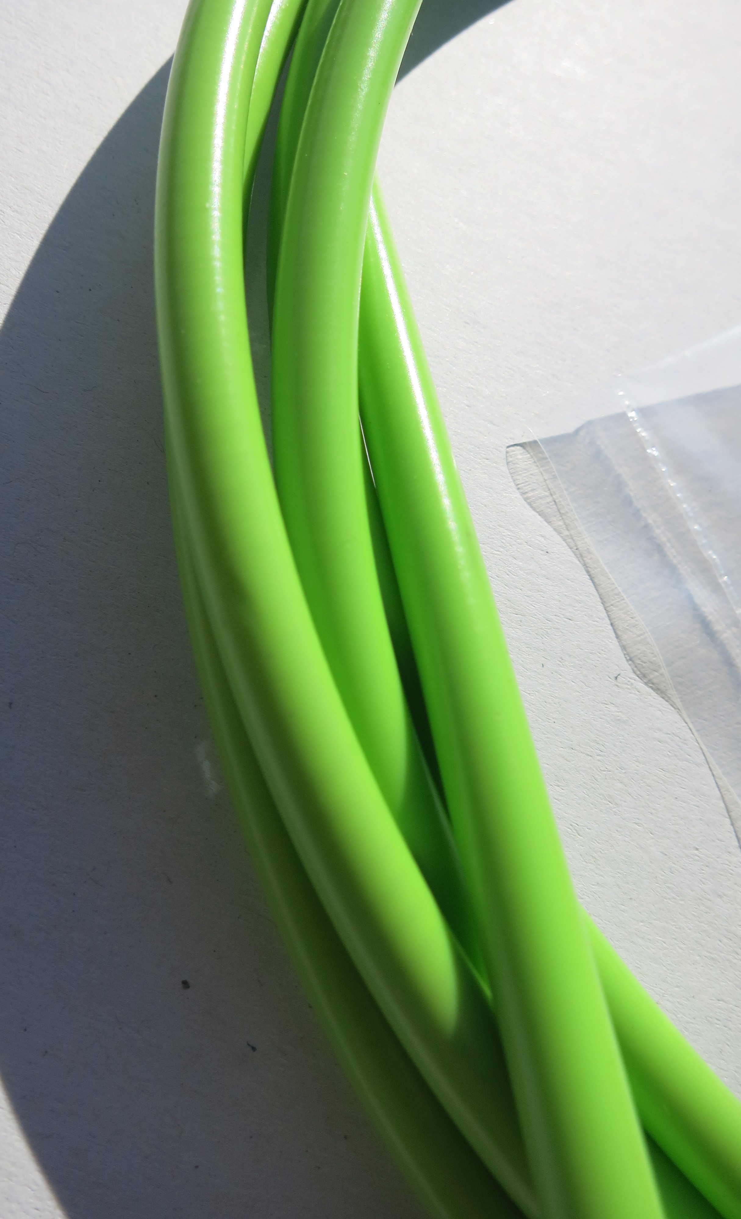 Außenzug Bowdenzug hellgrün 2,50 m 5 mm