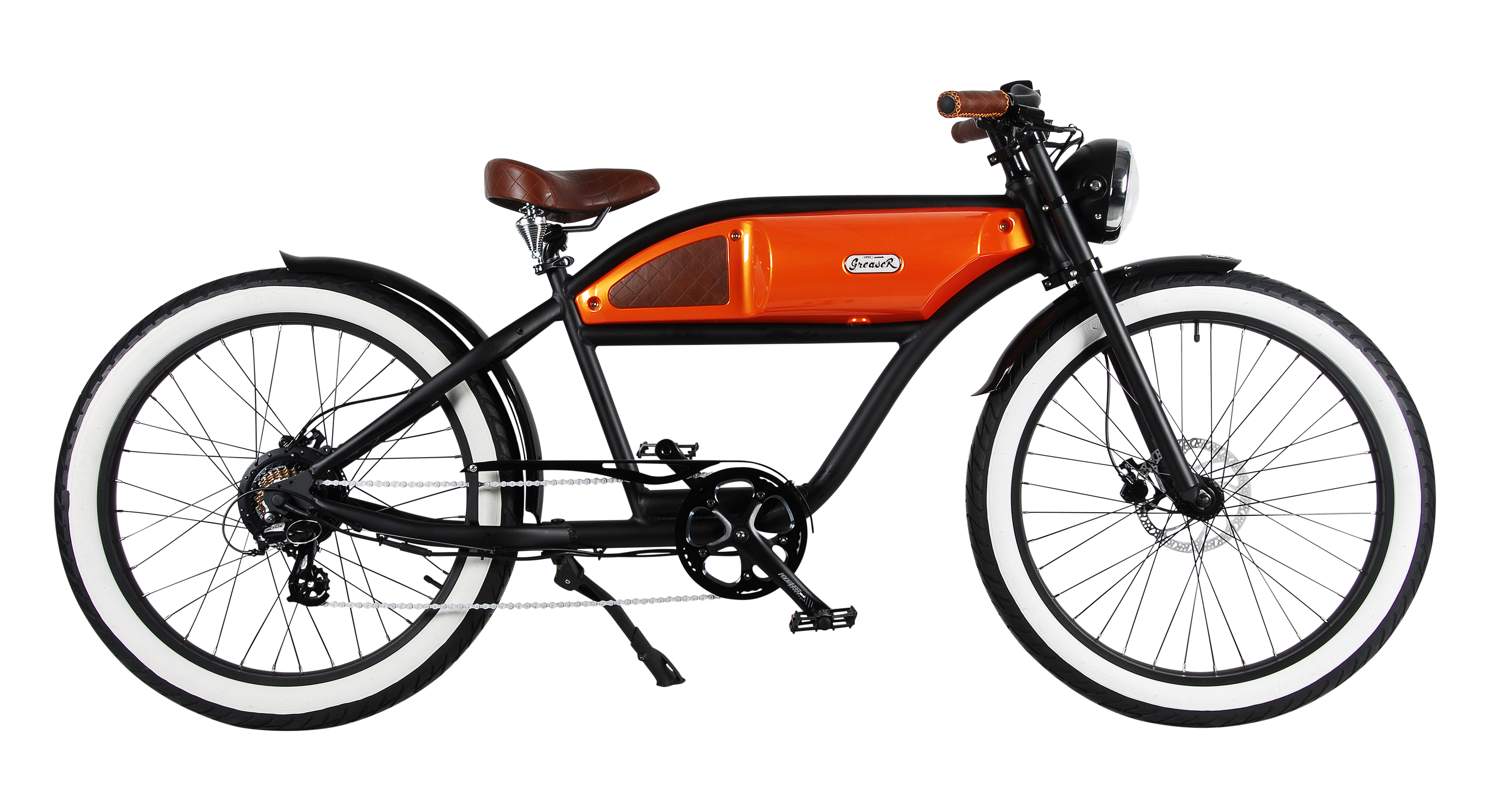 Greaser Tankverkleidung Set orange