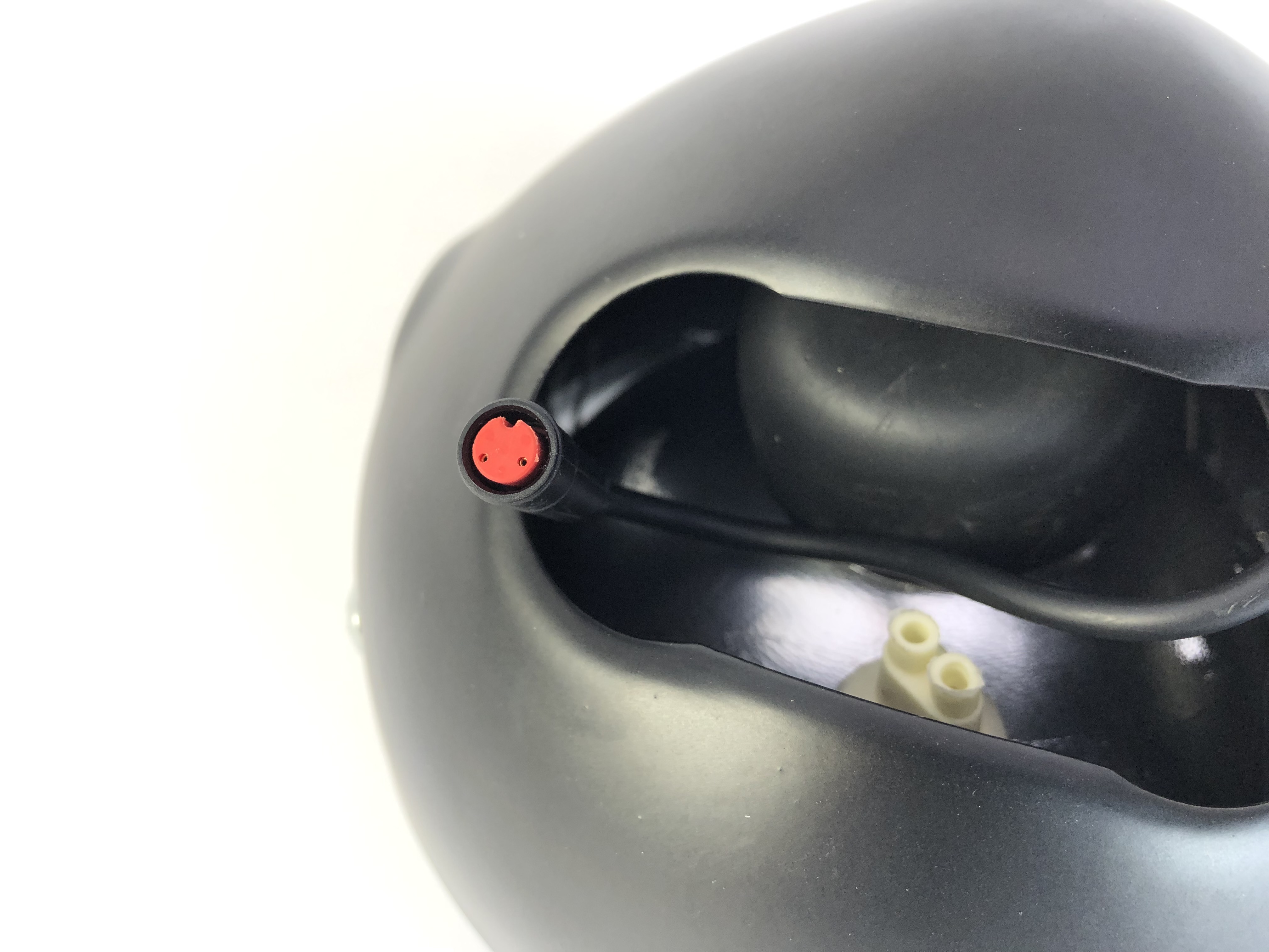 Frontlampe LED schwarz mit Lackfehler