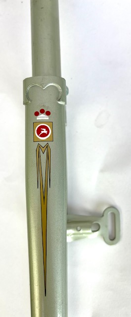 Gazelle Fahrradgabel 28 Zoll  Schaftlänge: 197 mm weiß grün