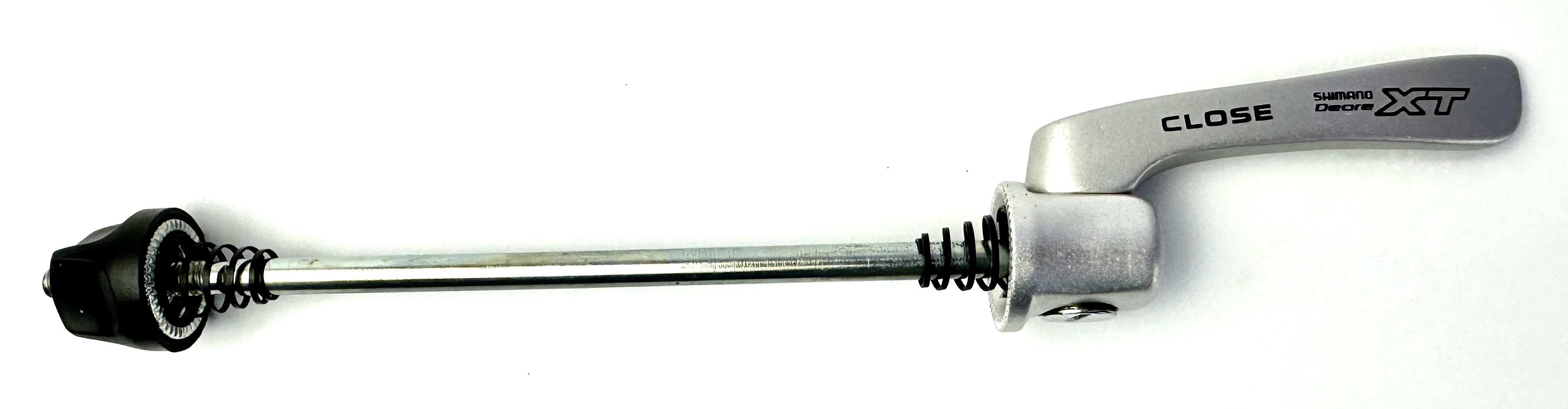 Schnellspanner Shimano XT für das Vorderrad, silber