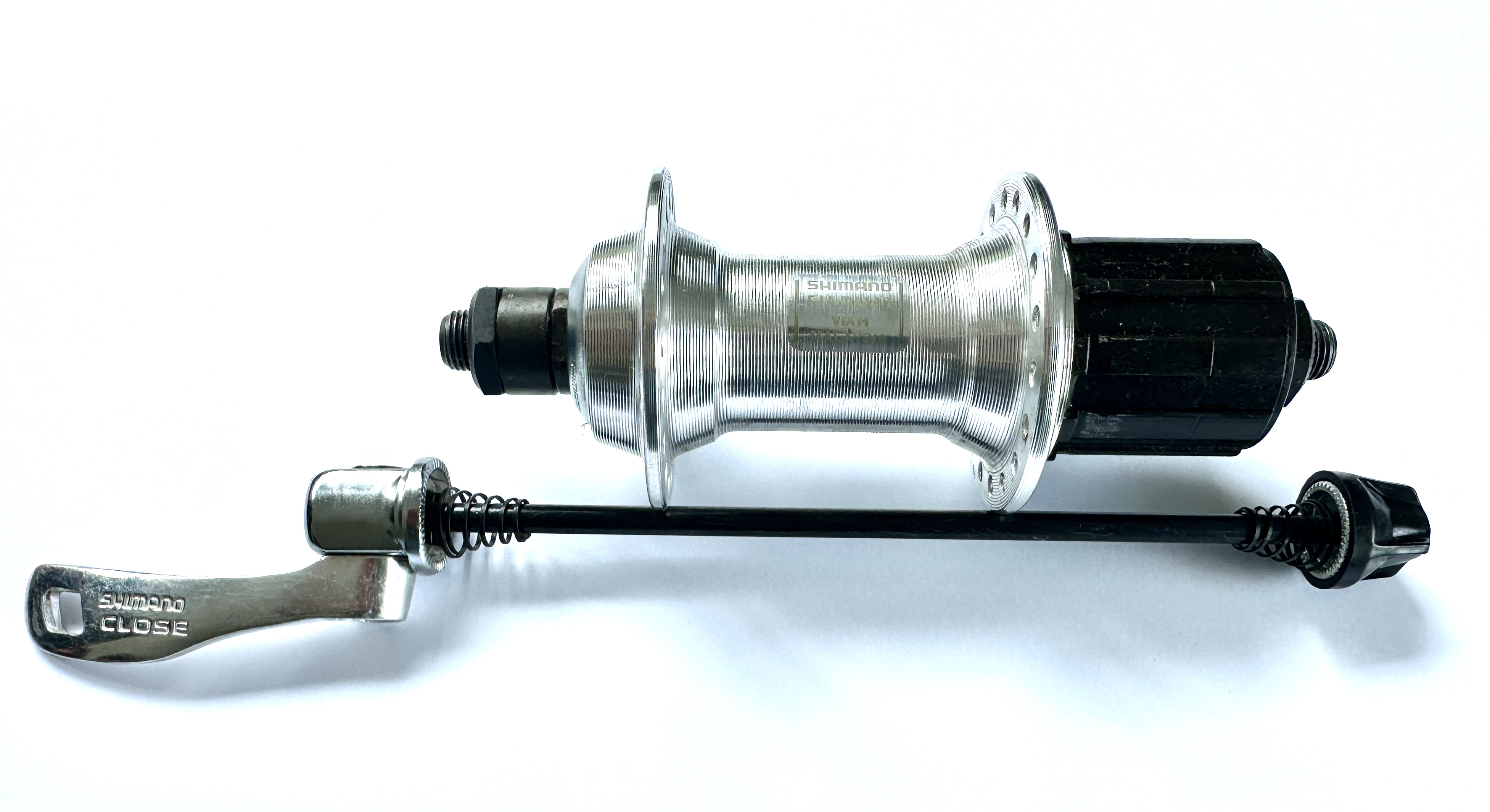 Shimano FH-RM40 Hinterradnabe 36-Loch 7-Gang, silber