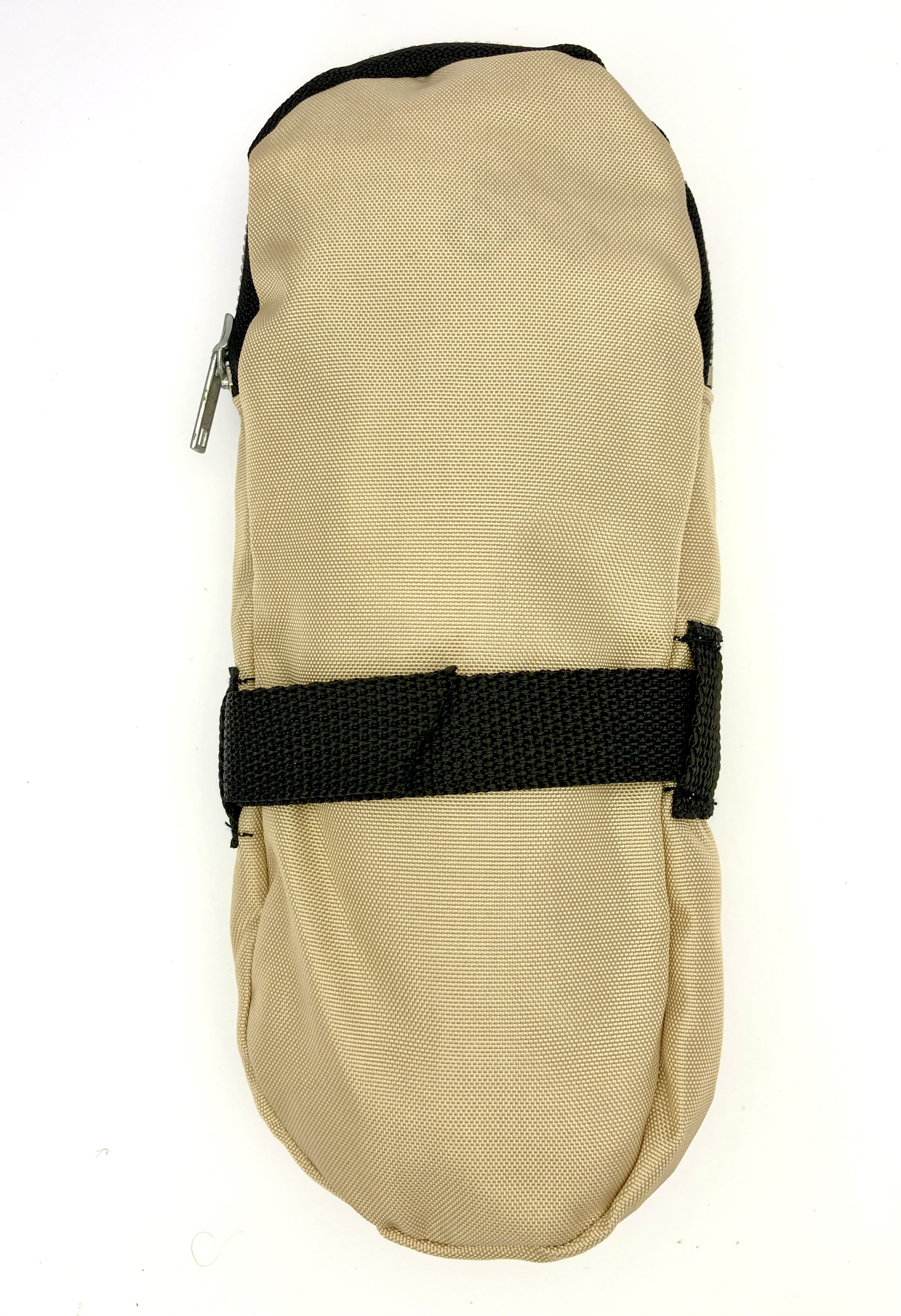 Satteltasche Rennrad Reifentasche Nylon creme beige