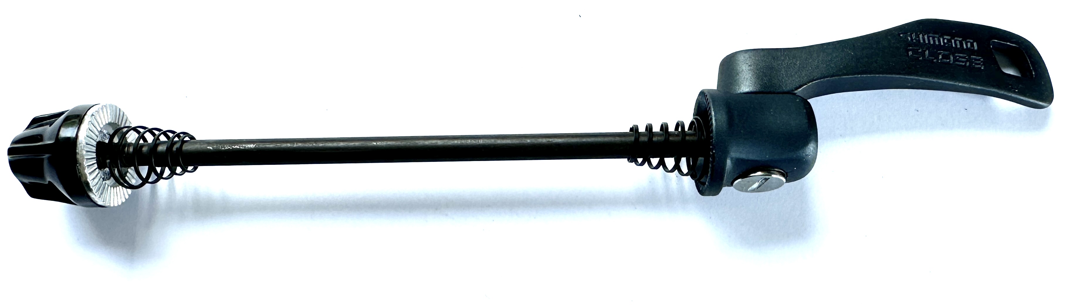 Schnellspanner Shimano für das Vorderrad, Graublau
