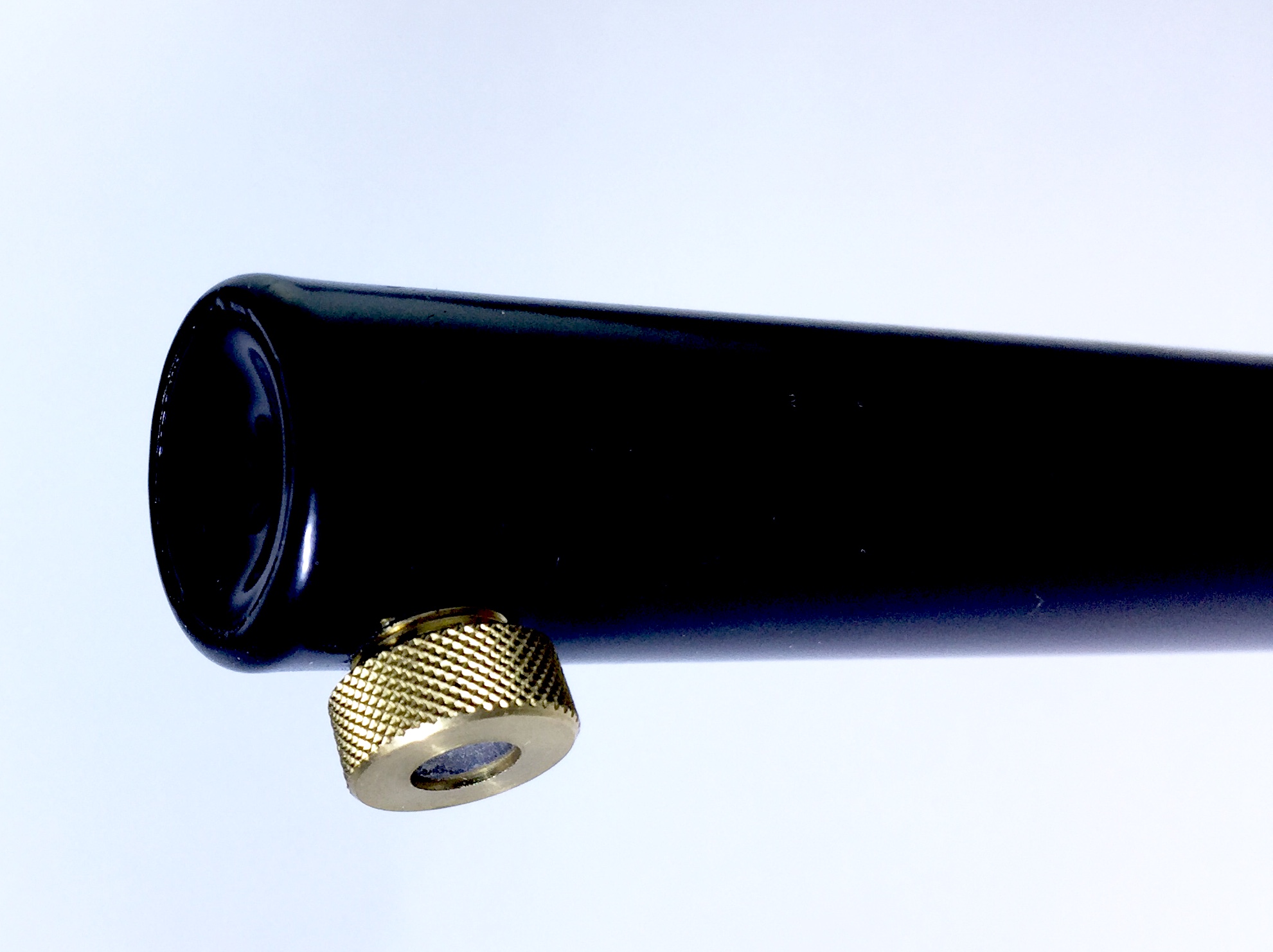Luftpumpe, Metall schwarz 40 cm