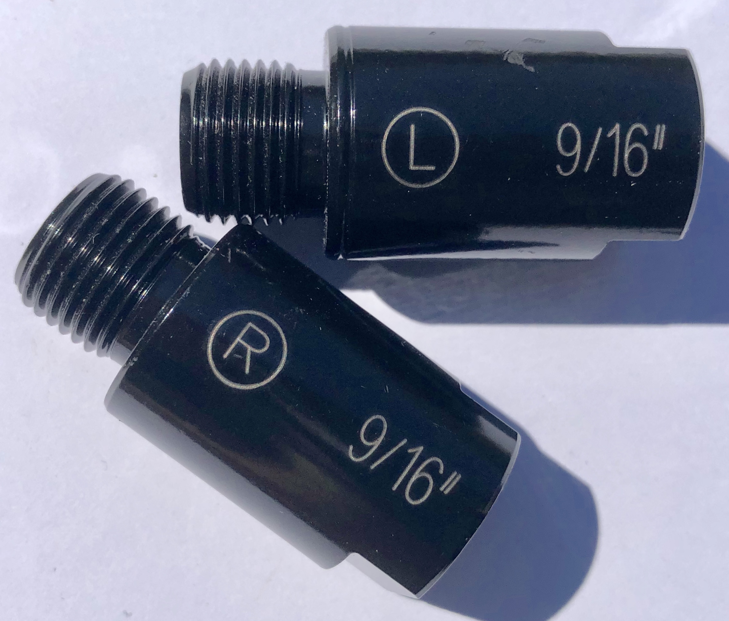 Pedal Gewinde- Achsverlängerung 27 mm für 9/16 Zoll