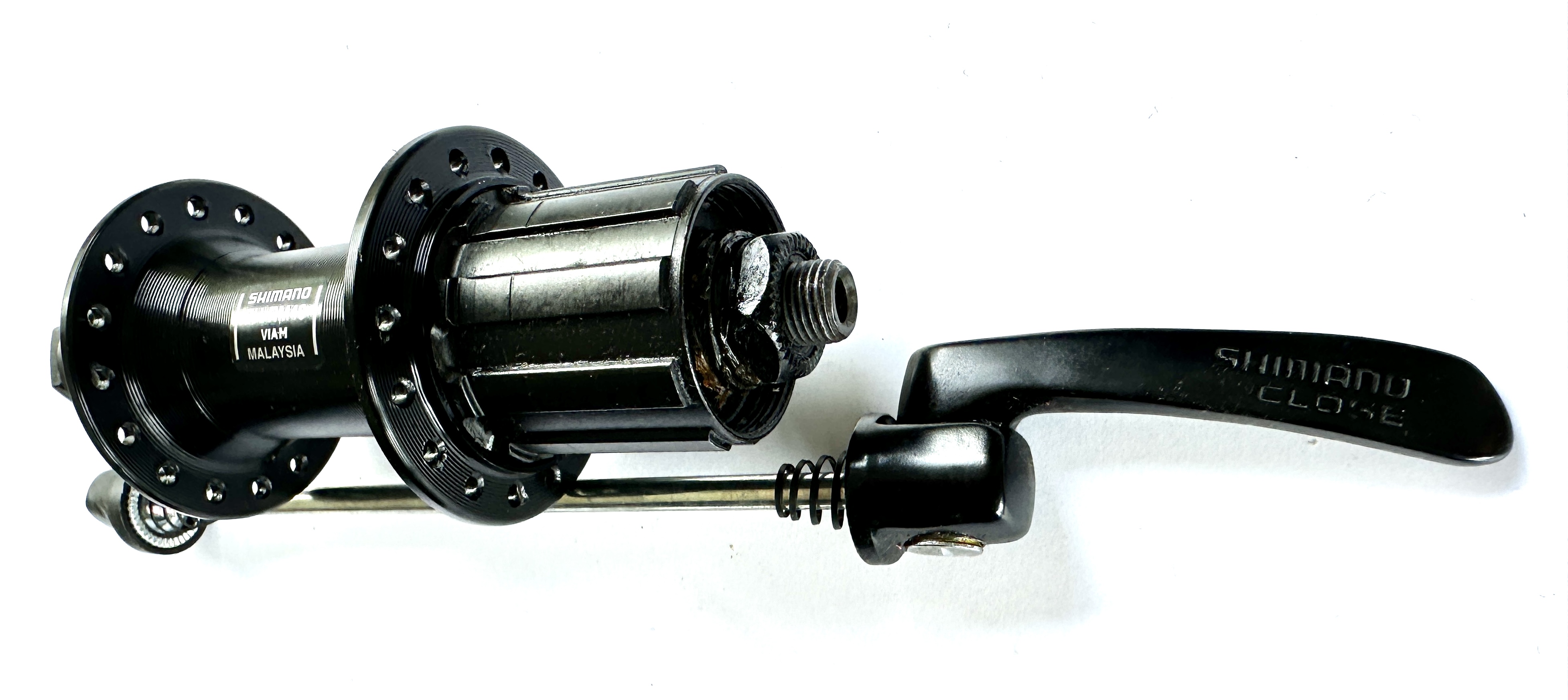 Shimano FH-RM40 Hinterradnabe 32-Loch 7-Gang, schwarz
