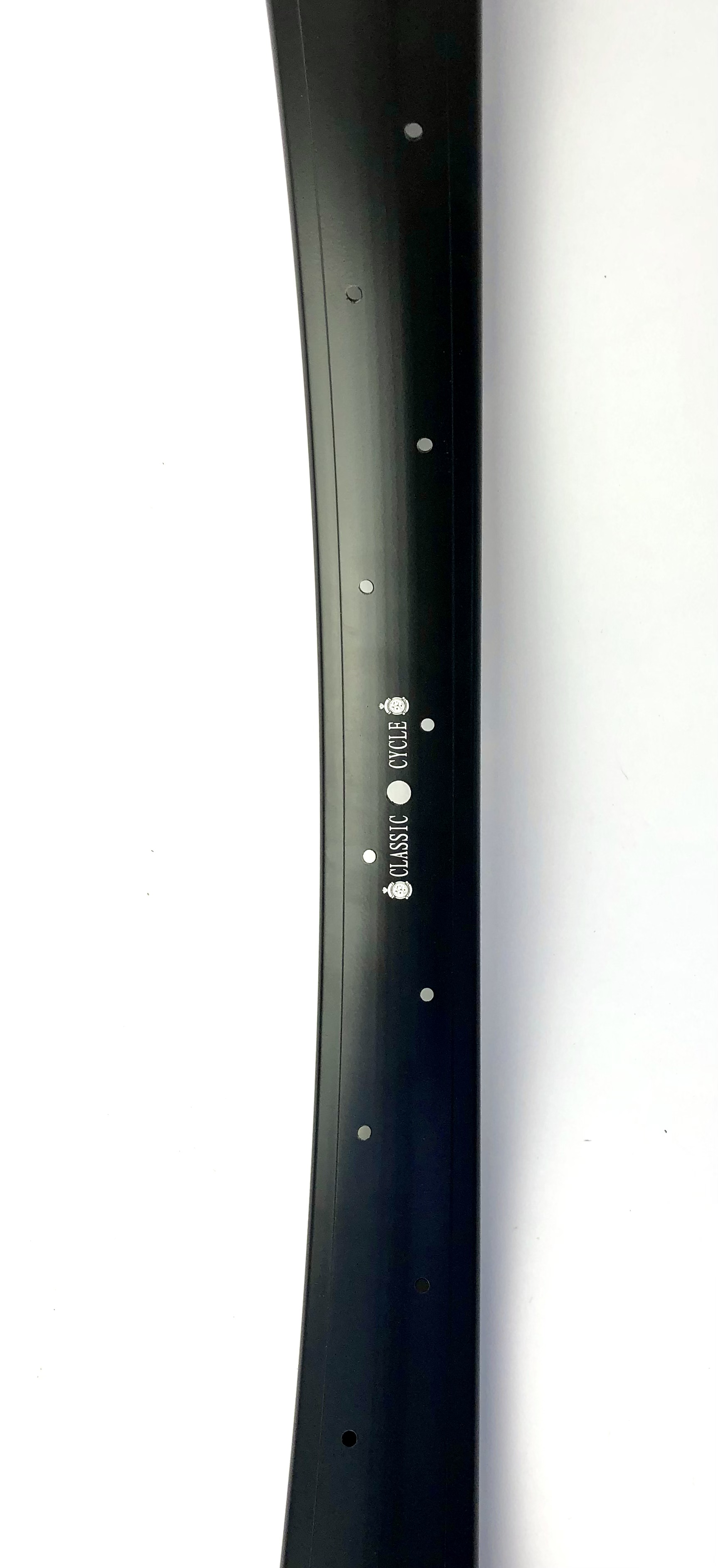 Alufelge 24 Zoll 57 mm, schwarz, 32 Loch, doppelwandig