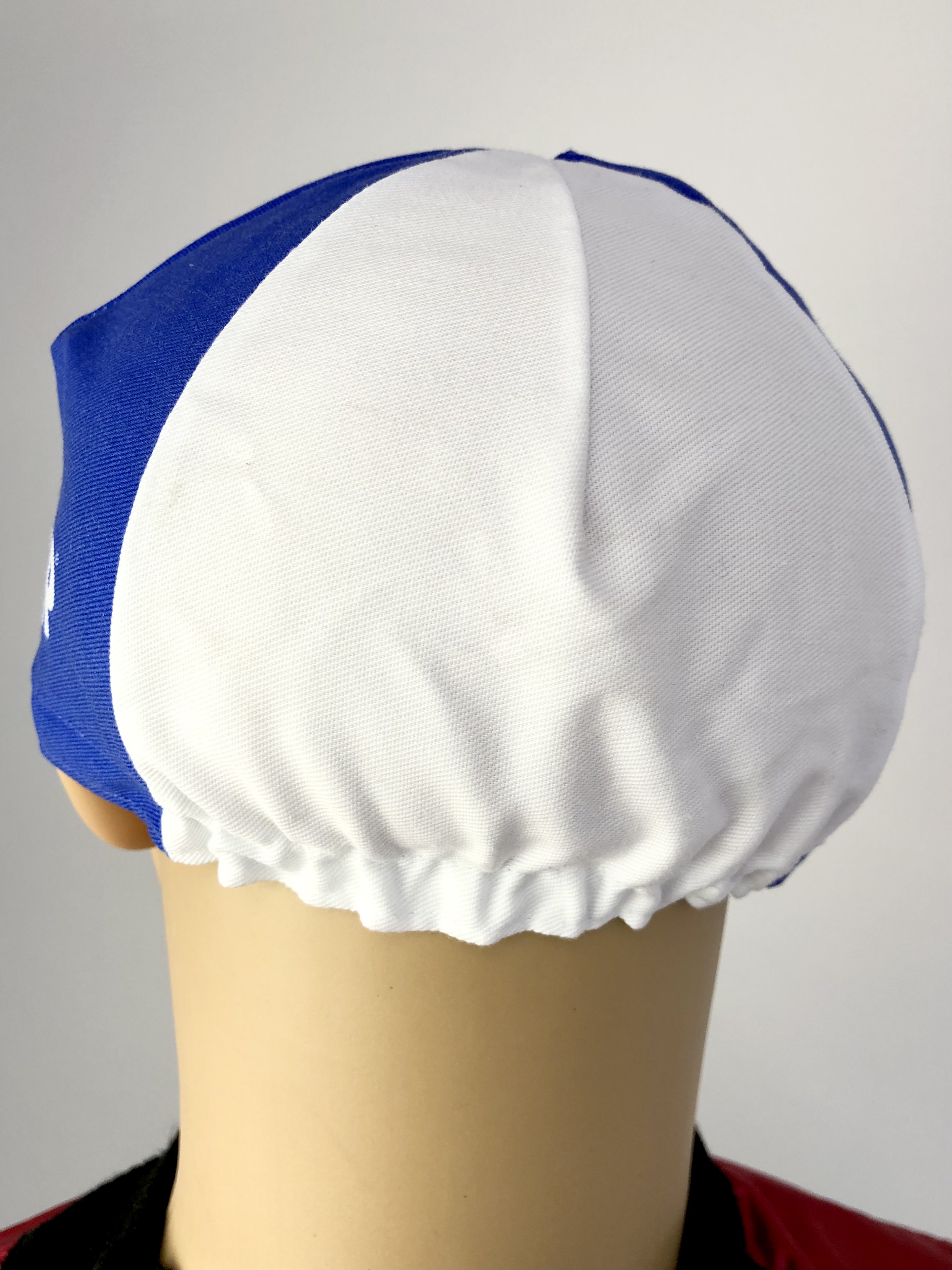 Retro Radsportmütze Team Quick Step - Innergetic, weiß / blau