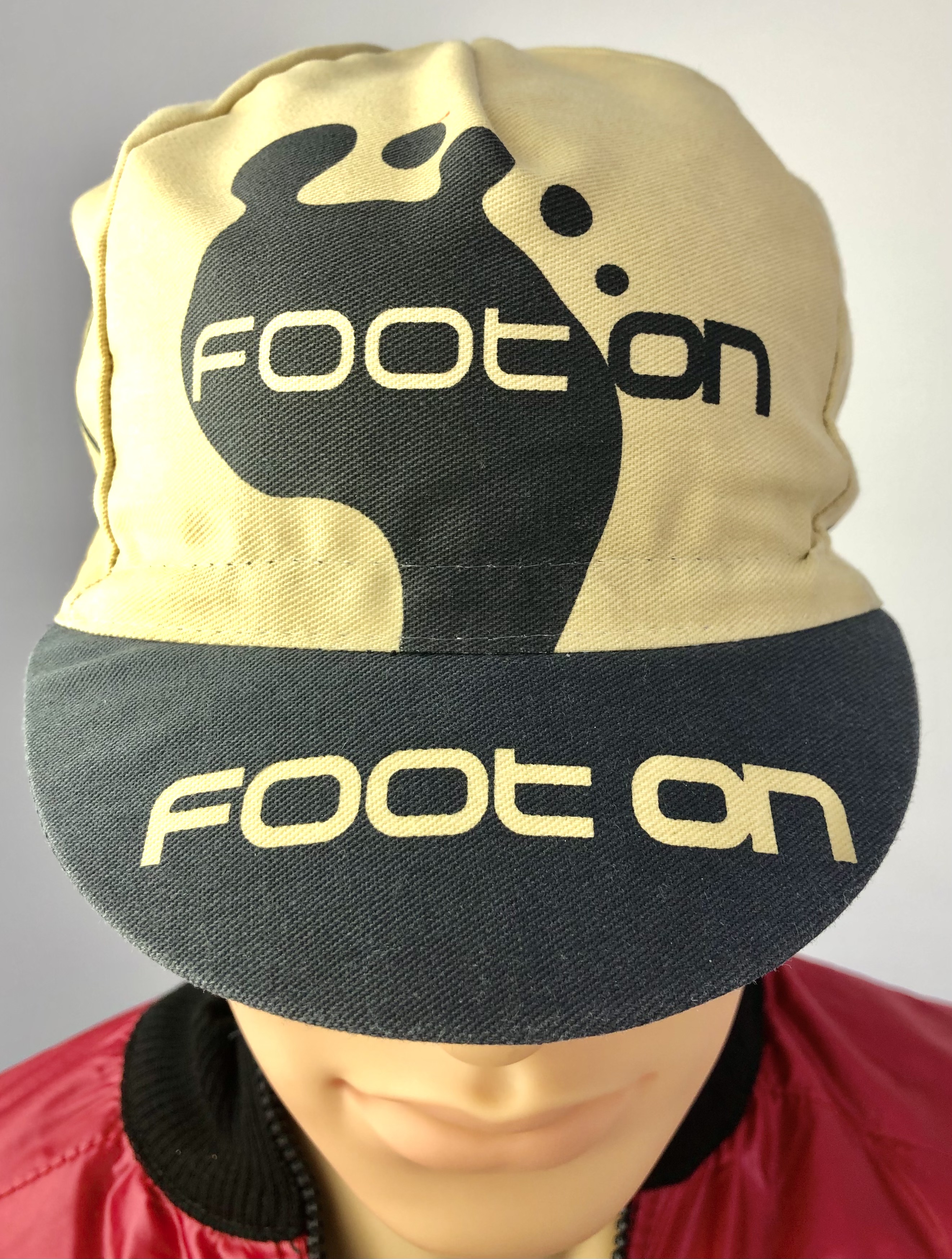 Retro Radsportmütze Team Foot on