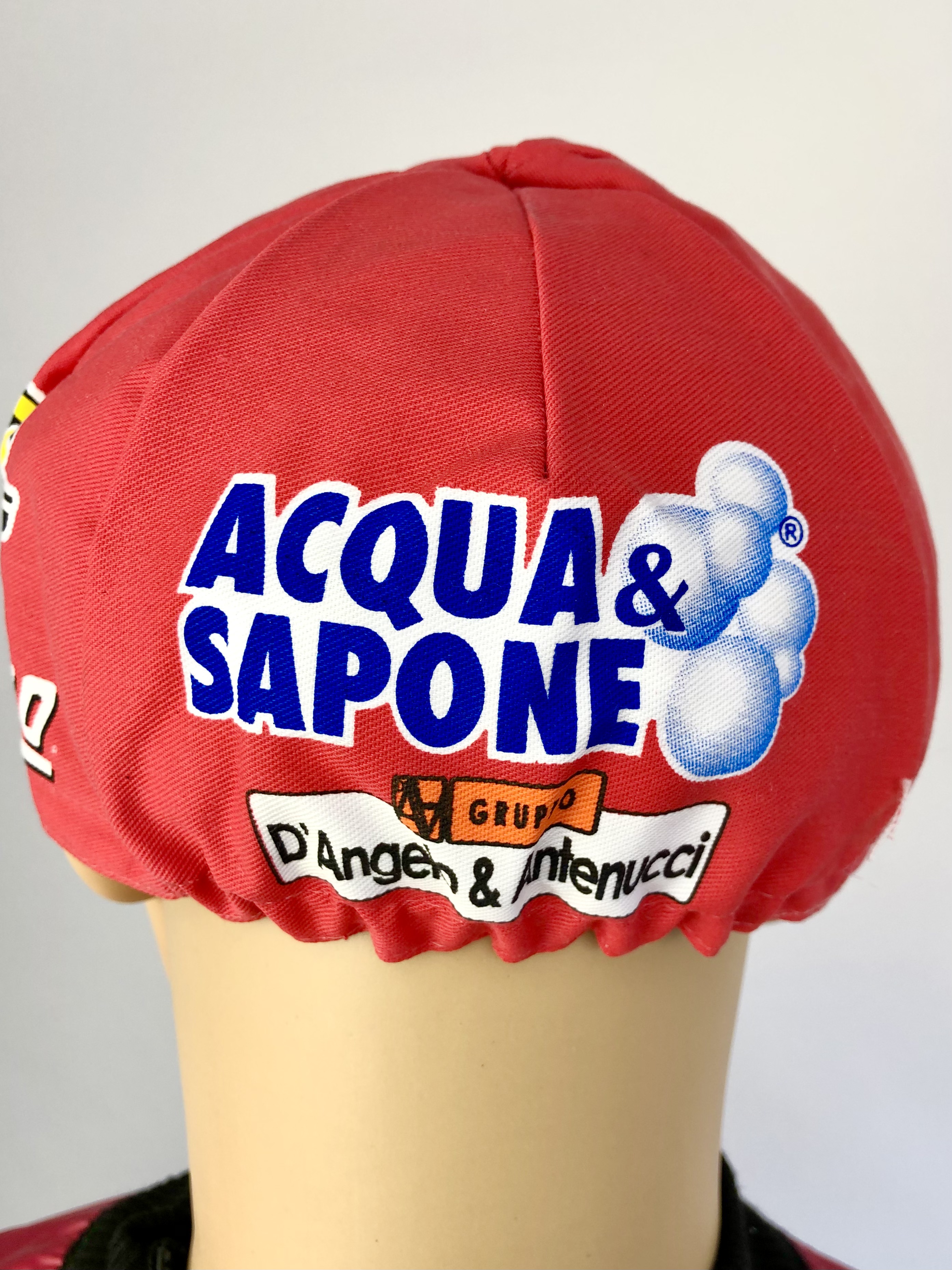 Retro Radsportmütze Team Acqua & Sapone - D´Angelo & Antenucci