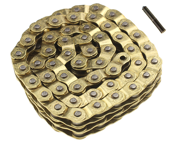 Halflink Kette 1/2 x 1/8, Gold