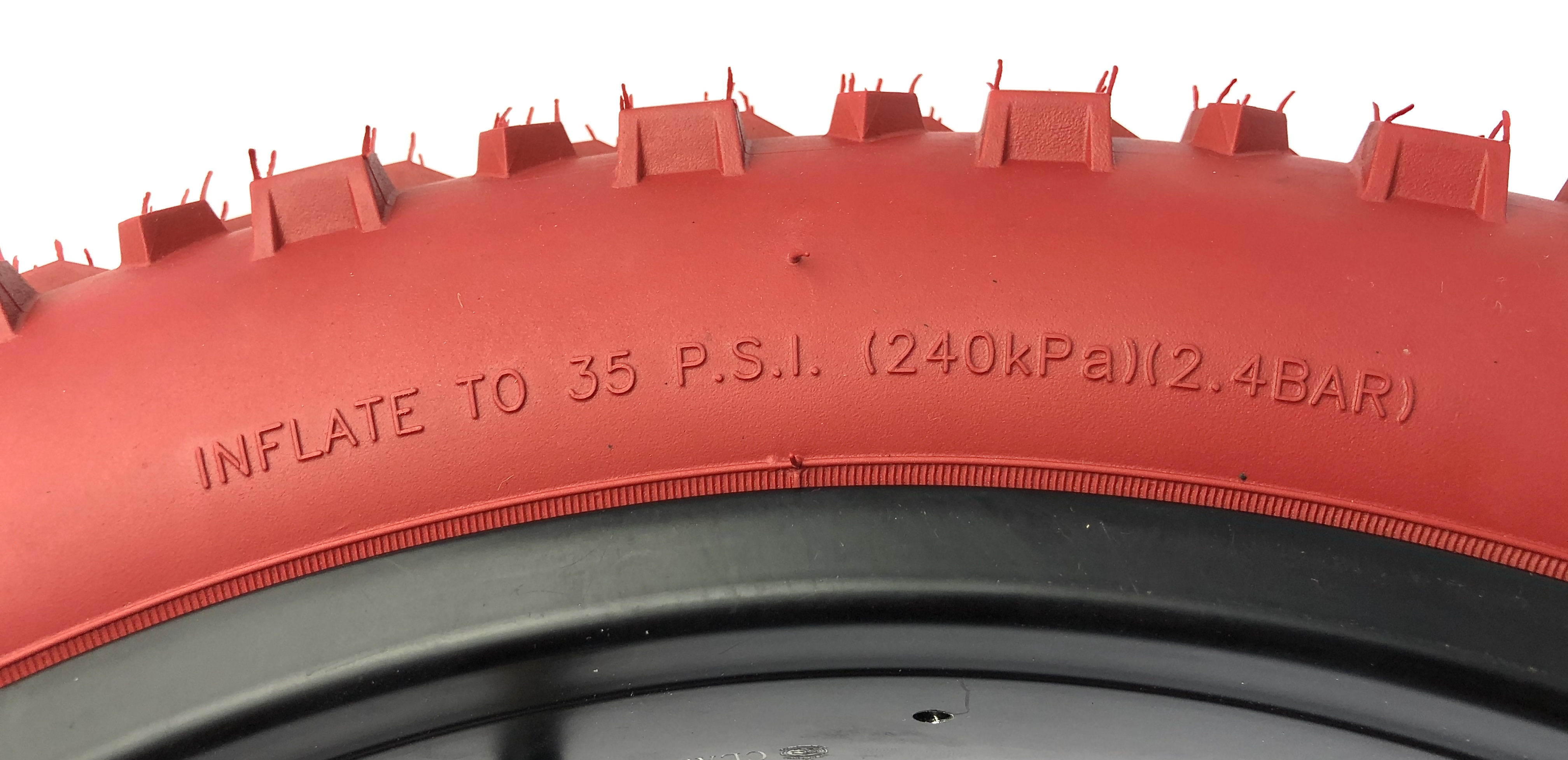 204 Reifen 20 x 4.0 rot