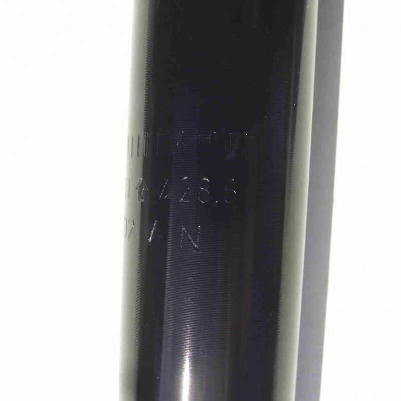 Sattelstütze 27,2 Alu schwarz