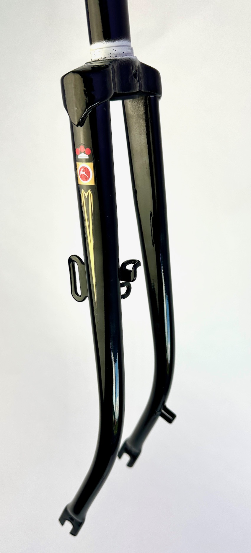 Gazelle Fahrradgabel 28 Zoll Schaftlänge 180 mm, schwarz
