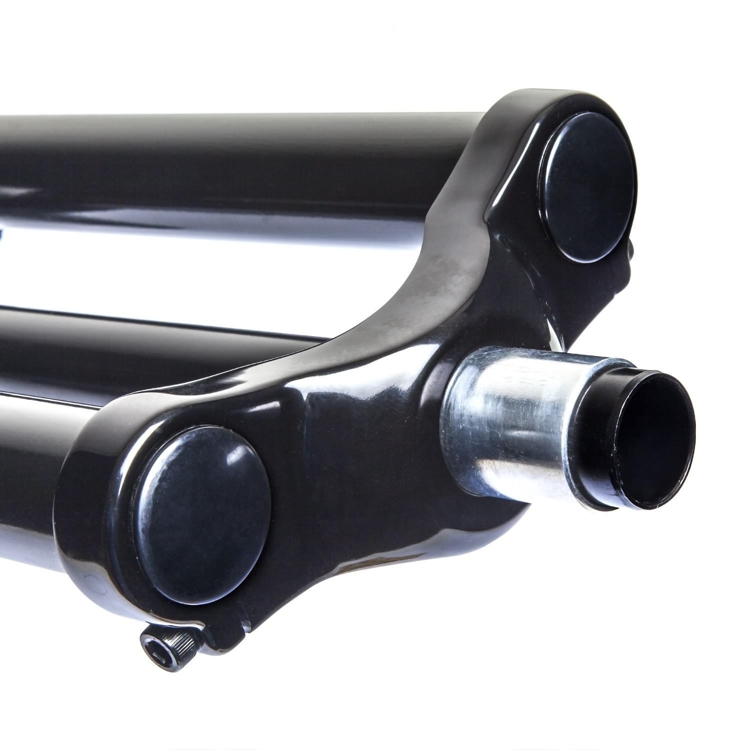 Doppelbrückengabel, schwarz 630 mm, edel für 26 Zoll-Reifen