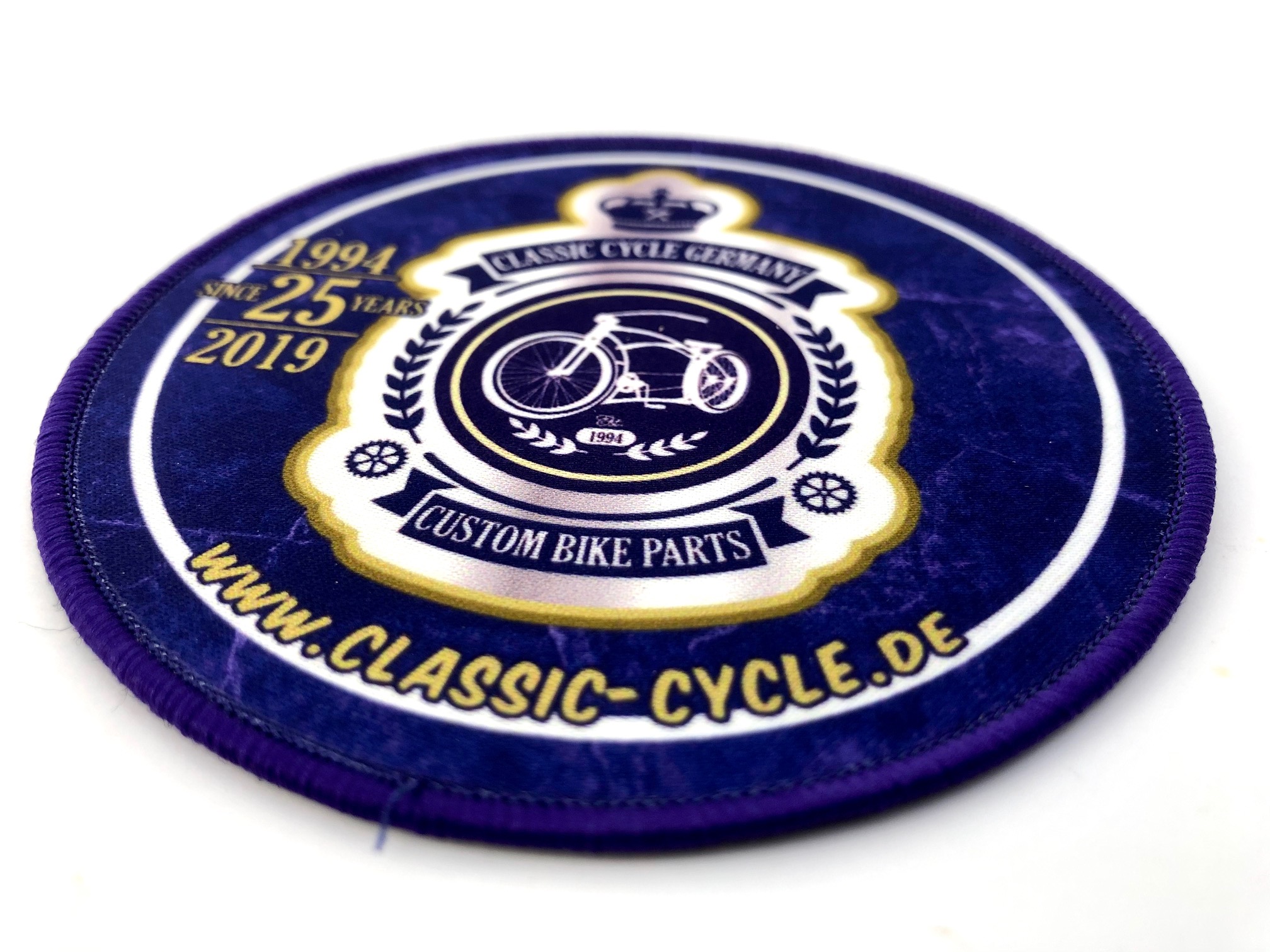 Aufnäher Patch Original Classic Cycle 25 Jahre