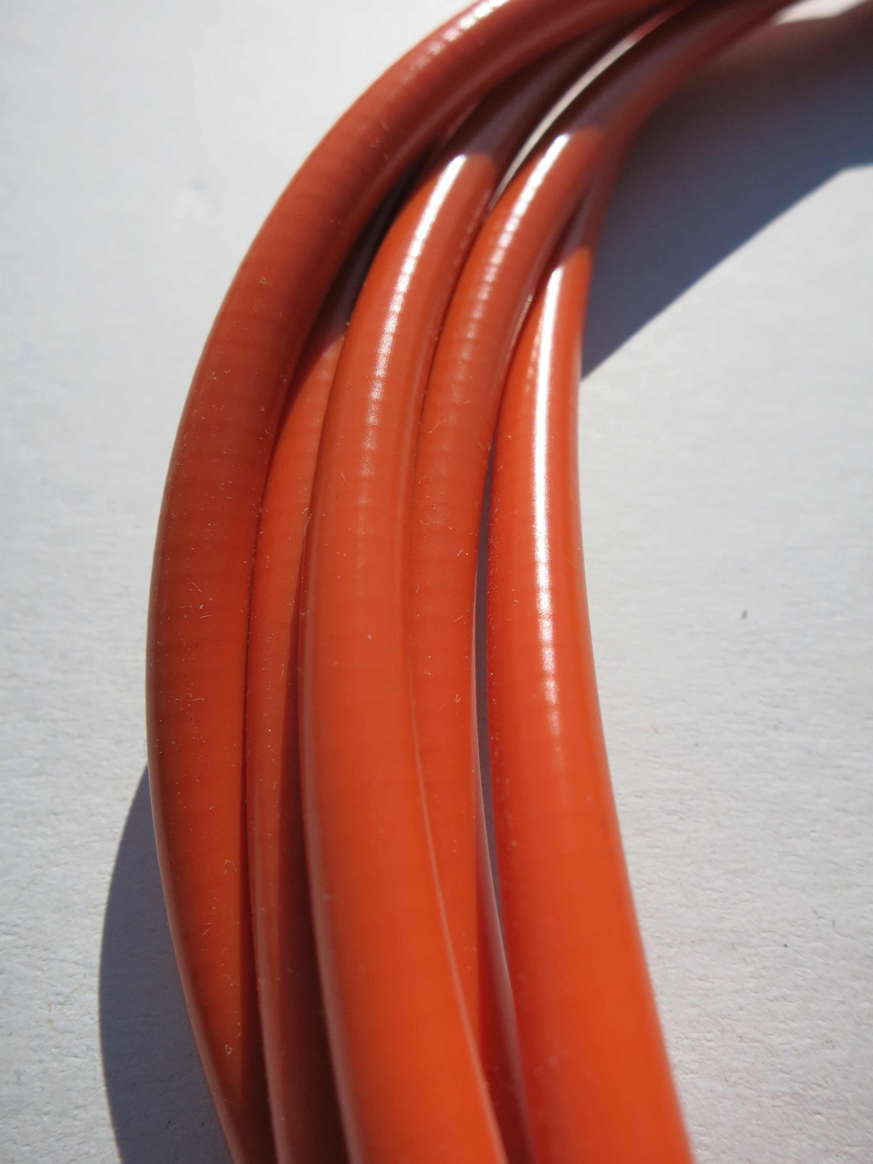 Außenzug Bowdenzug orange 2,50 m 5 mm