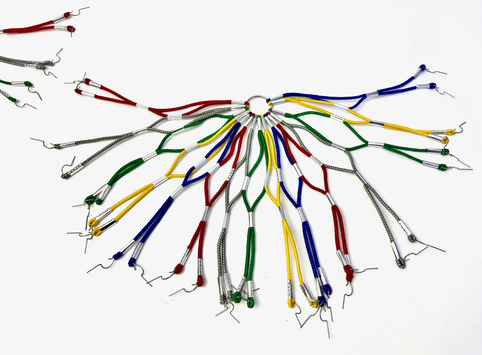 Kleidernetz Rockschutz Gummi, bunt, 26-28
