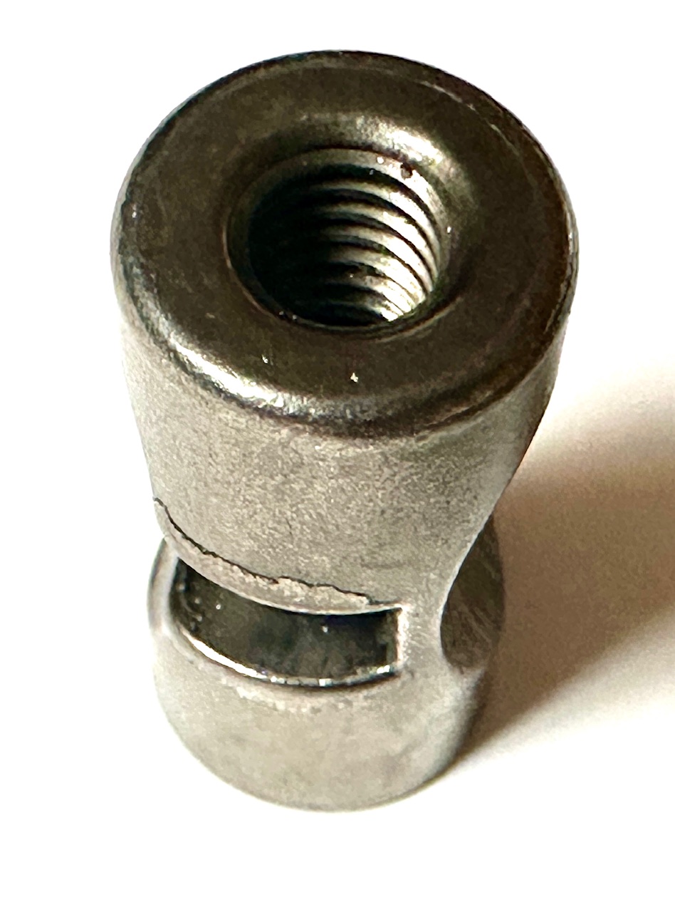 Klemmstück M6 für Sitzrohr von 29 mm