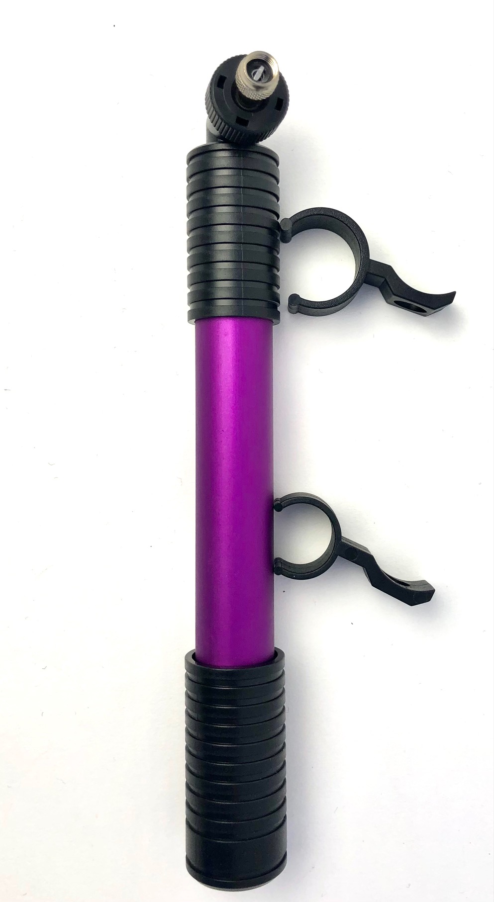 Presta Alu Mini Luftpumpe, mit Adapter für AUTO Ventil