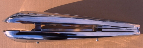 Tank, 2 Hälften verchromt original Cruiser, mit Lüftung 2.Wahl