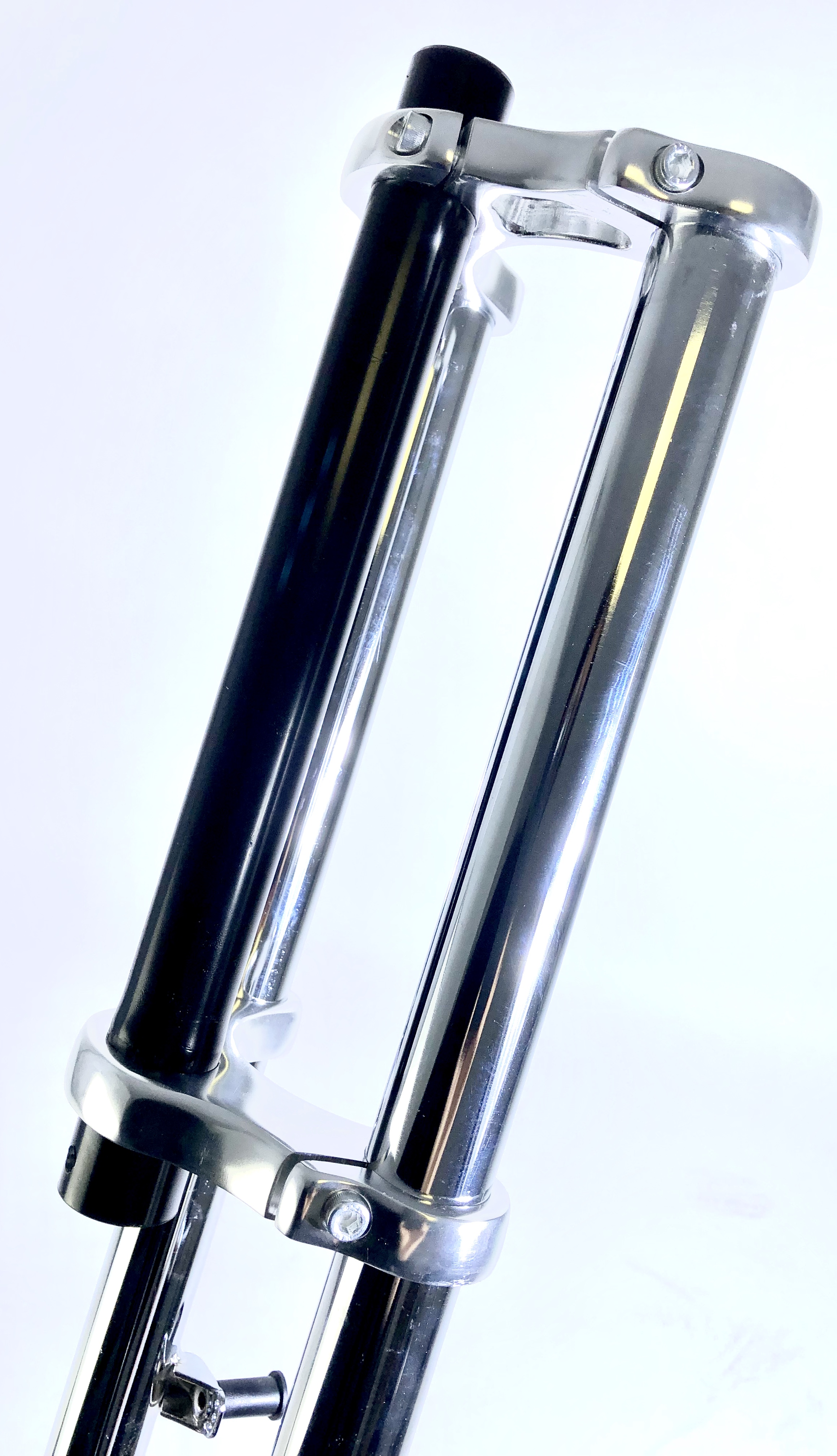 Doppelbrückengabel, 625 mm, verchromt für 26 Zoll-Reifen