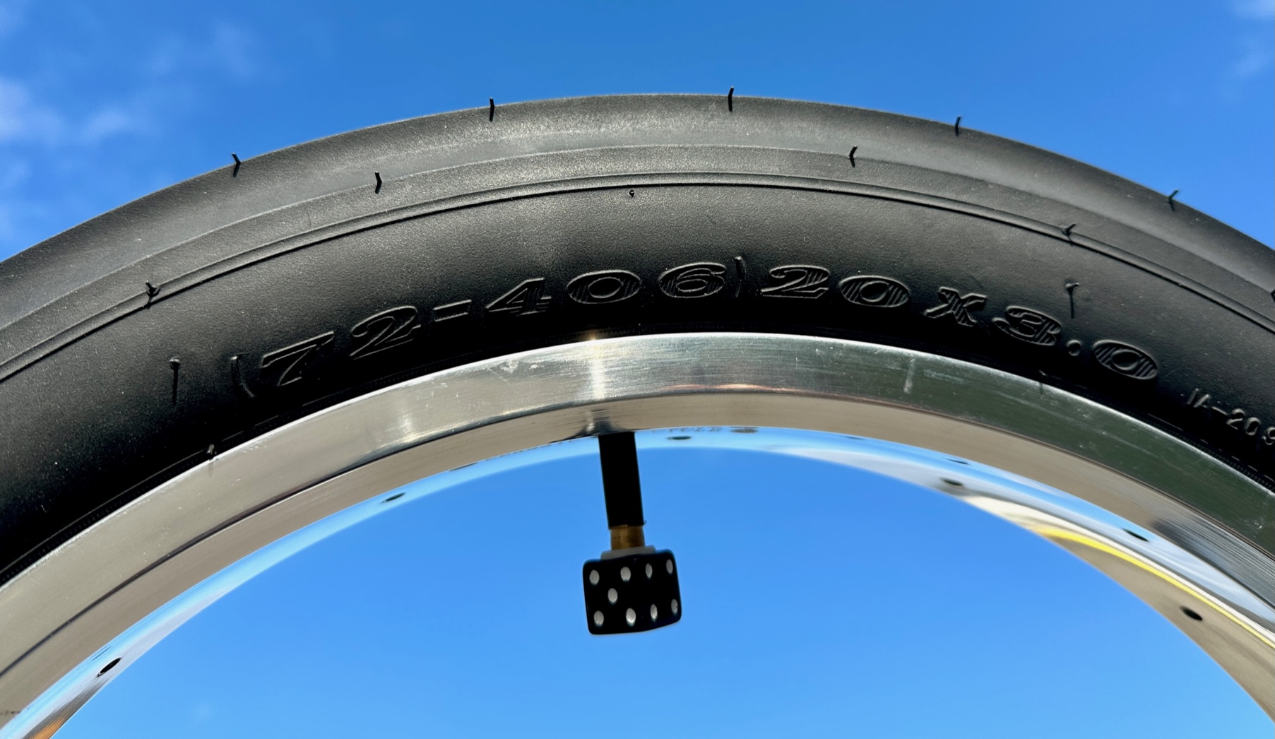 Reifen  Dragster Slick 20 x 3.0 schwarz