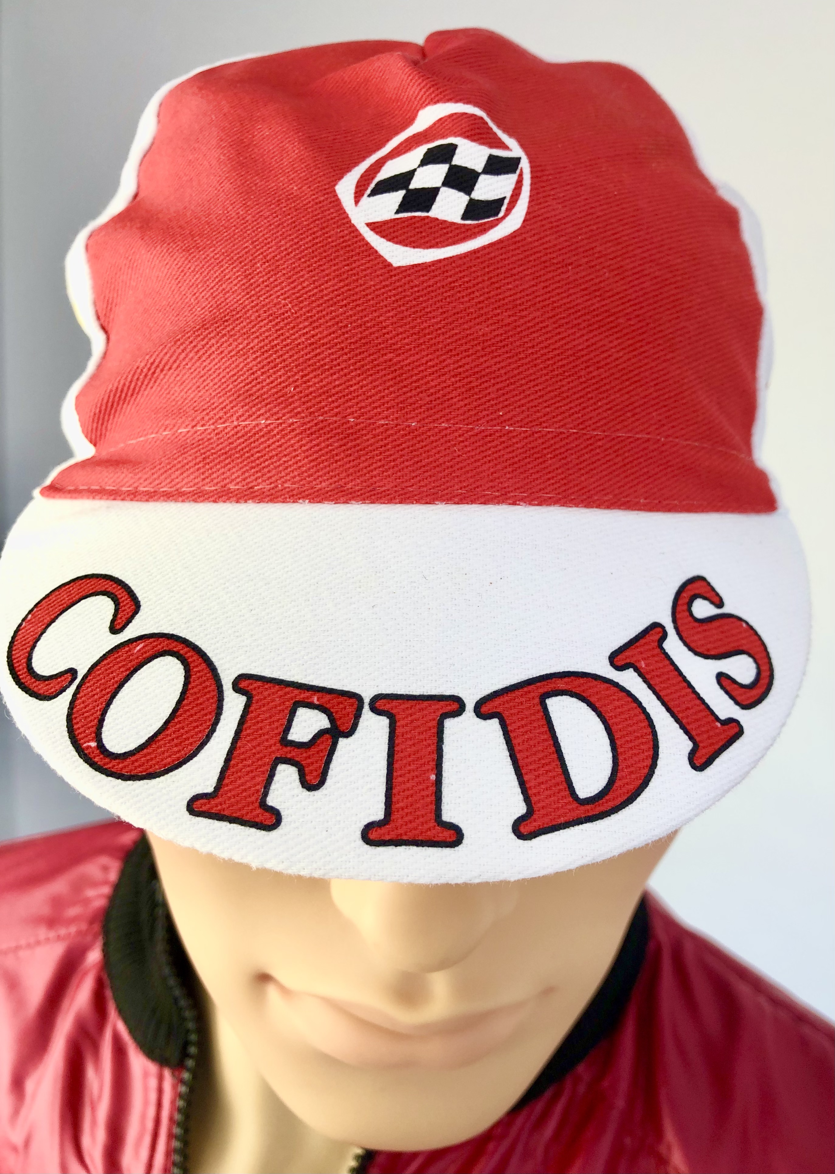 Retro Radsportmütze Team Cofidis