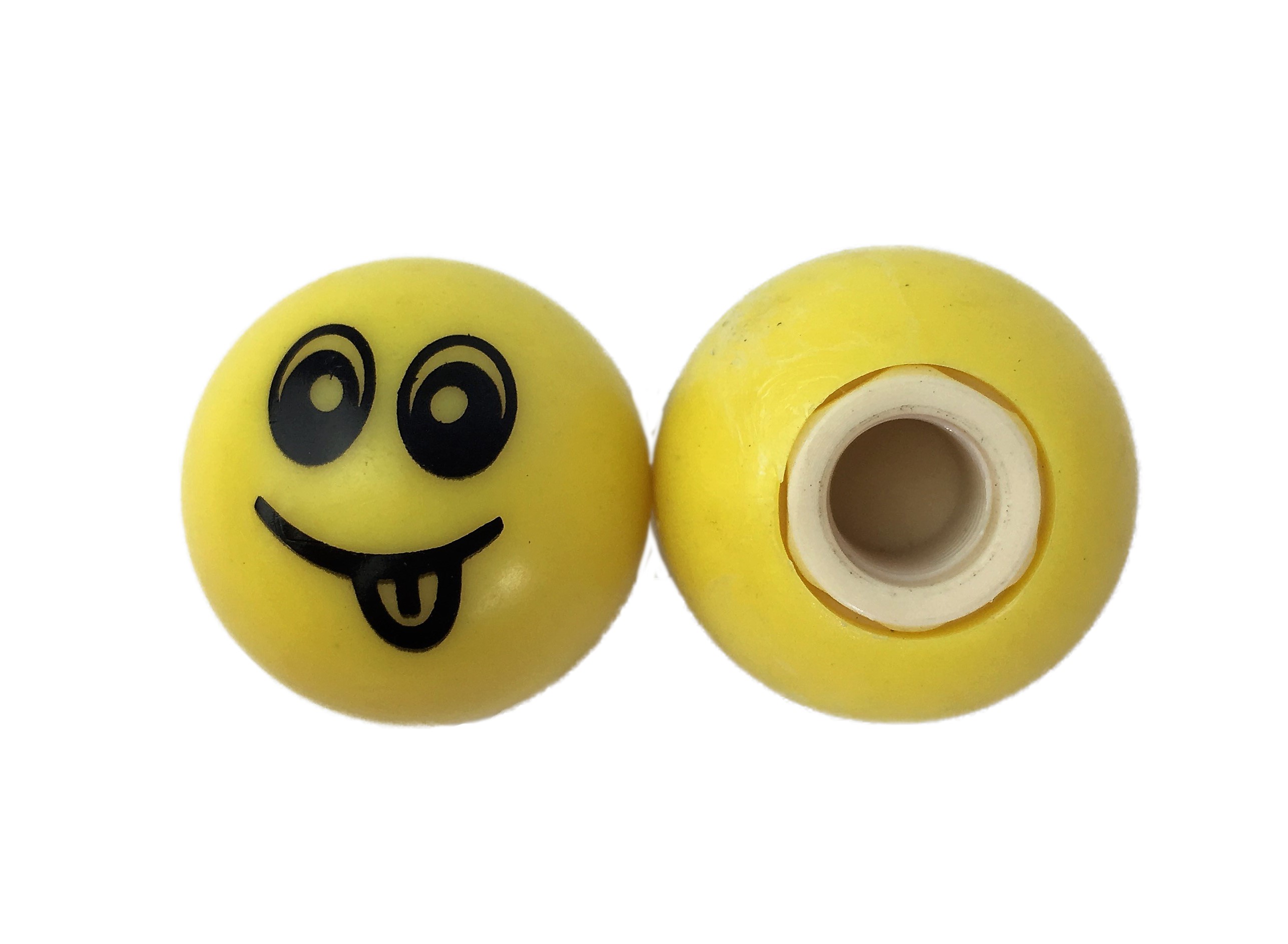 Ventilkappen smile gelb