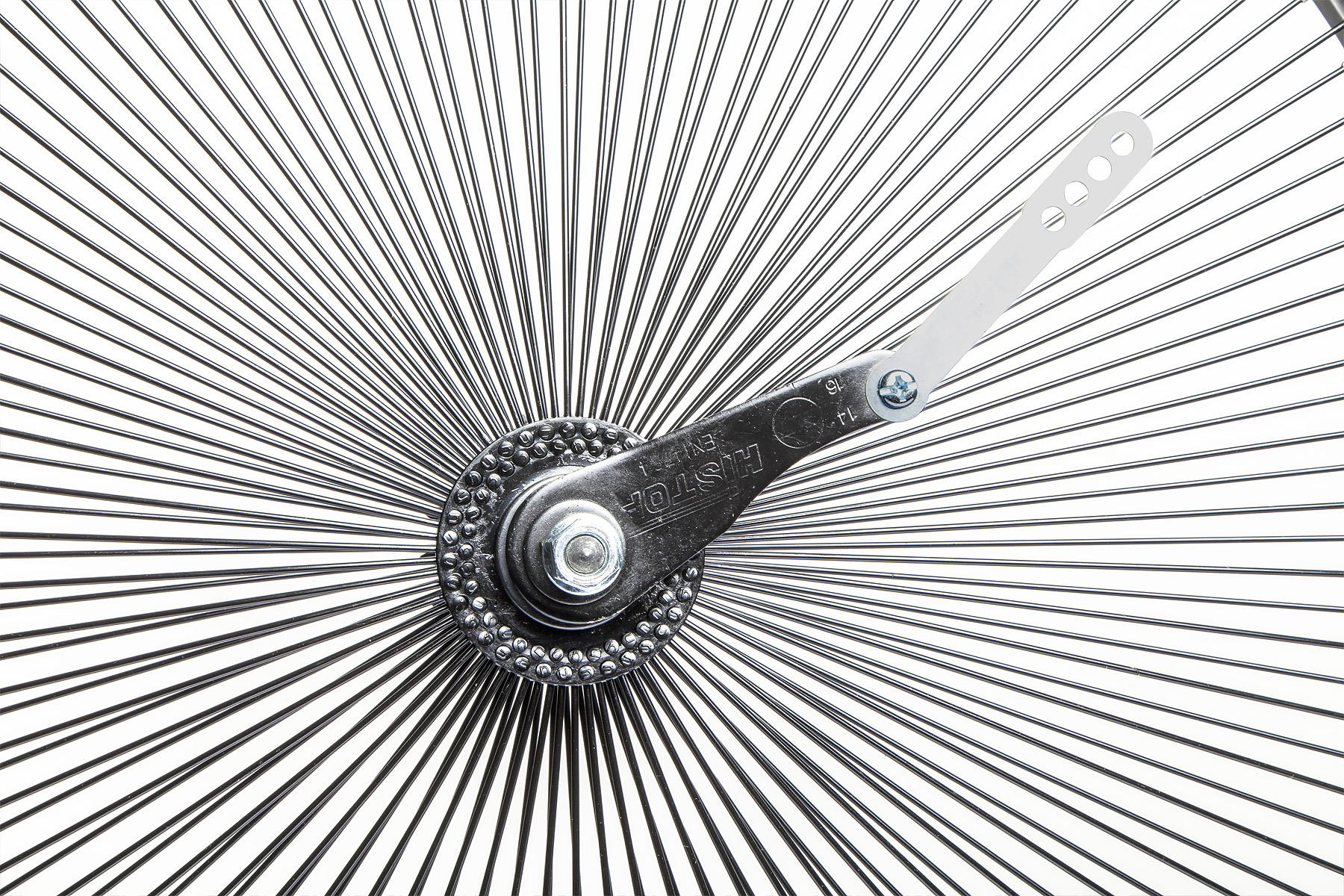 26 Hinterrad 140 Speichen Matt Schwarz