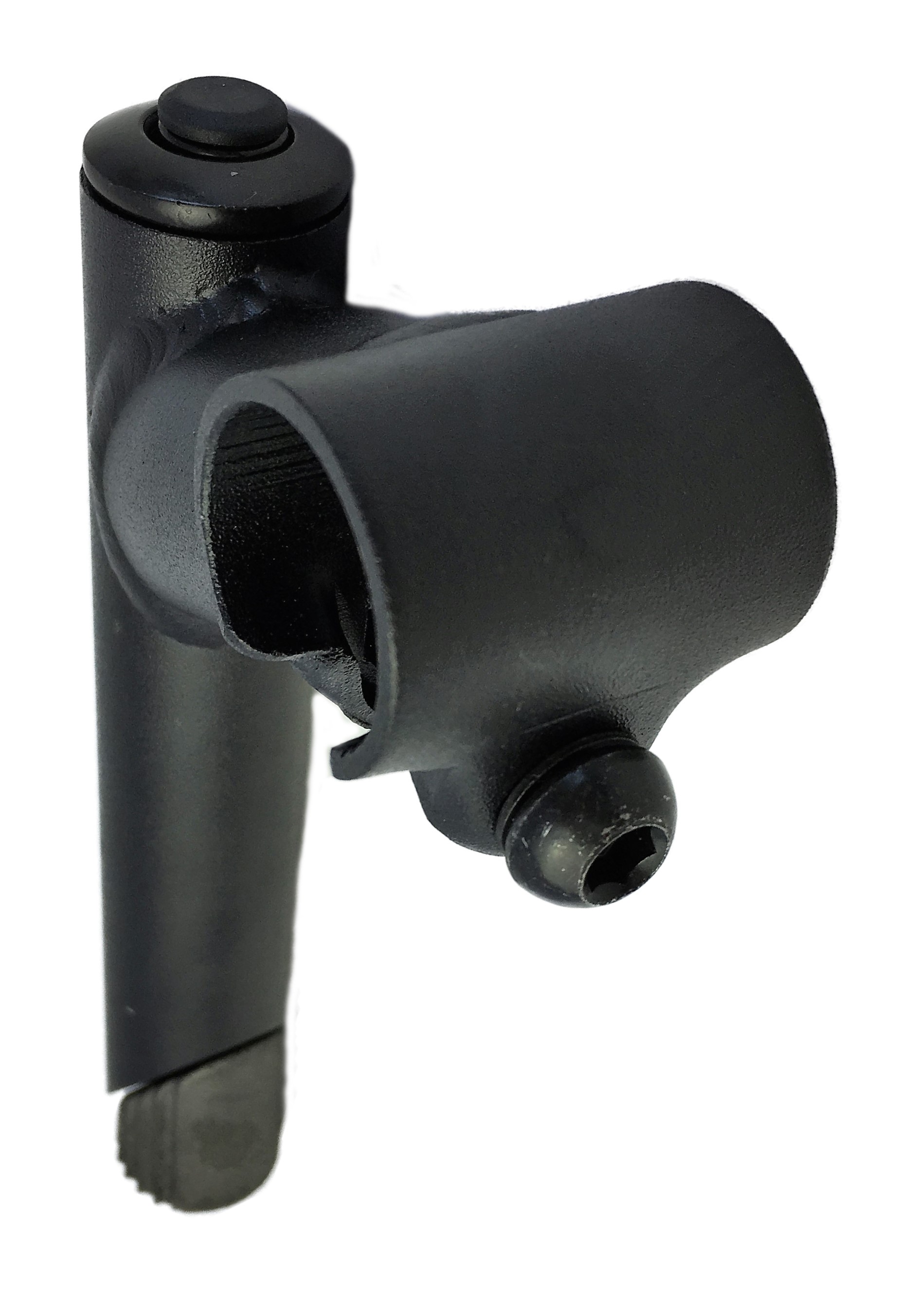 Vorbau, 25,4 - 25,4, 60mm, Stahl-Schaft 1-Fach Schraubenlenkerklemmung schwarz Humpert Ergotec