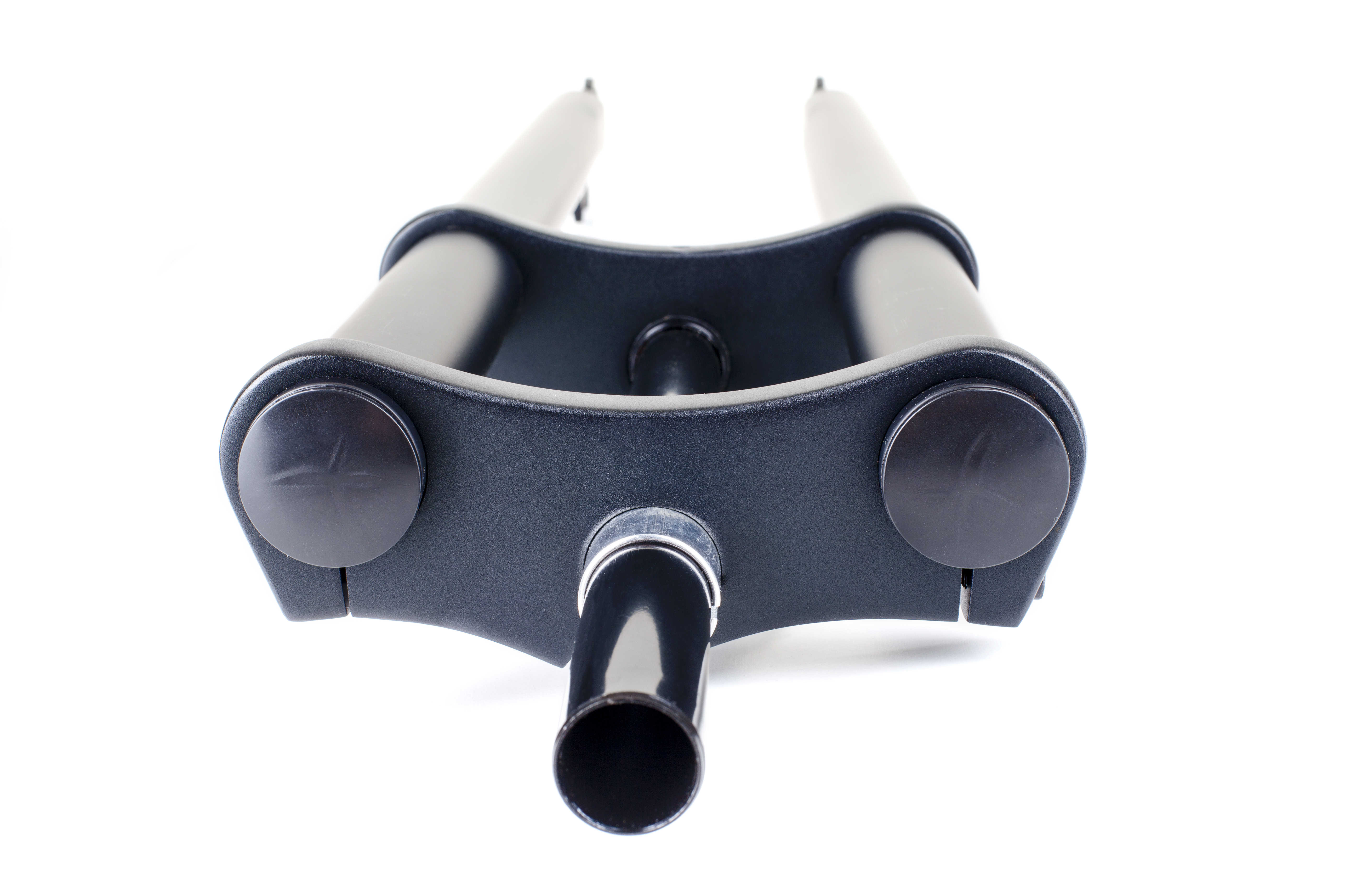 Doppelbrückengabel, mattschwarz 690 mm, edel für 20-28 Zoll-Reifen