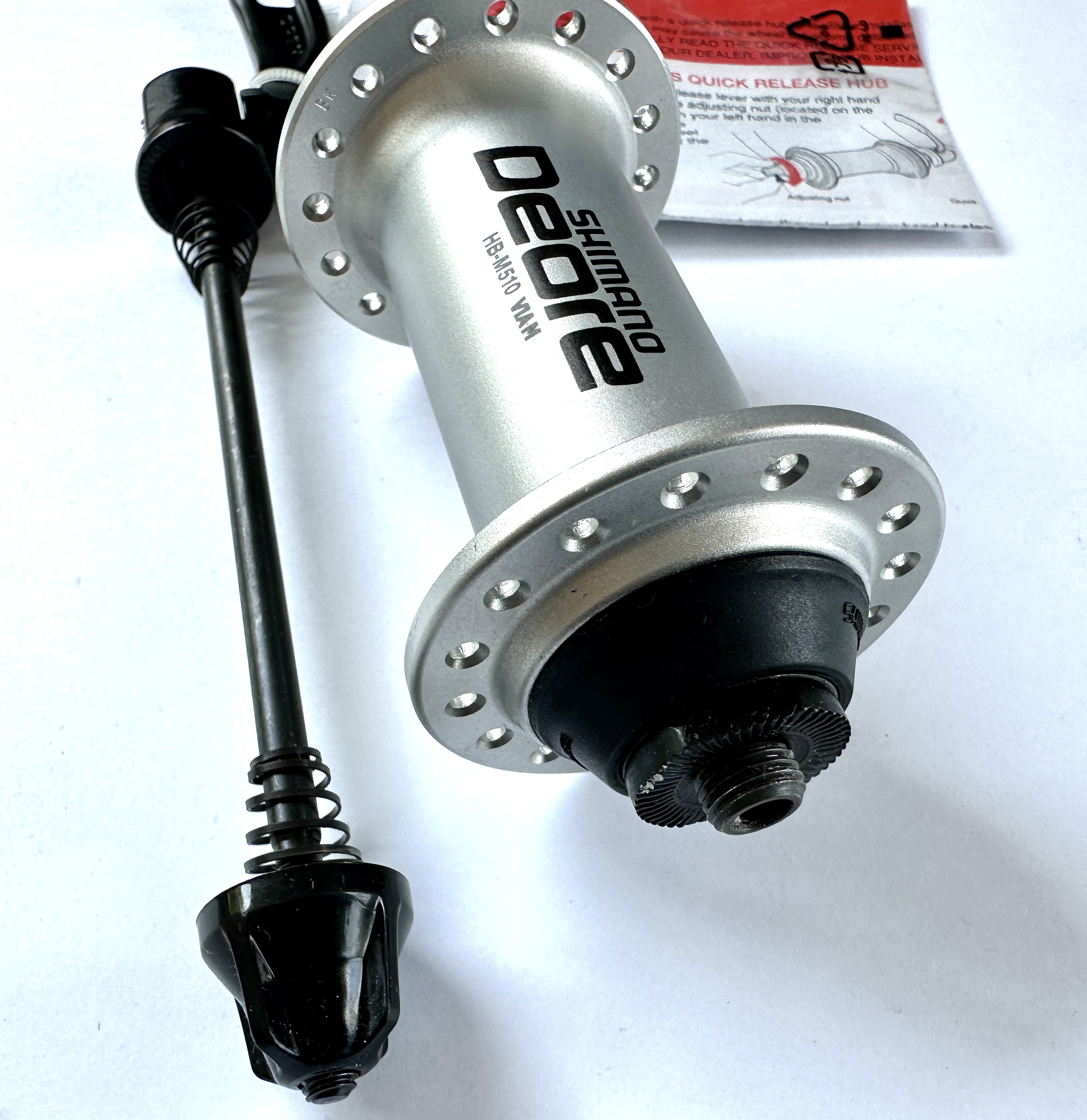 Shimano Deore HB-M510 Vorderradnabe 32-Loch, silber