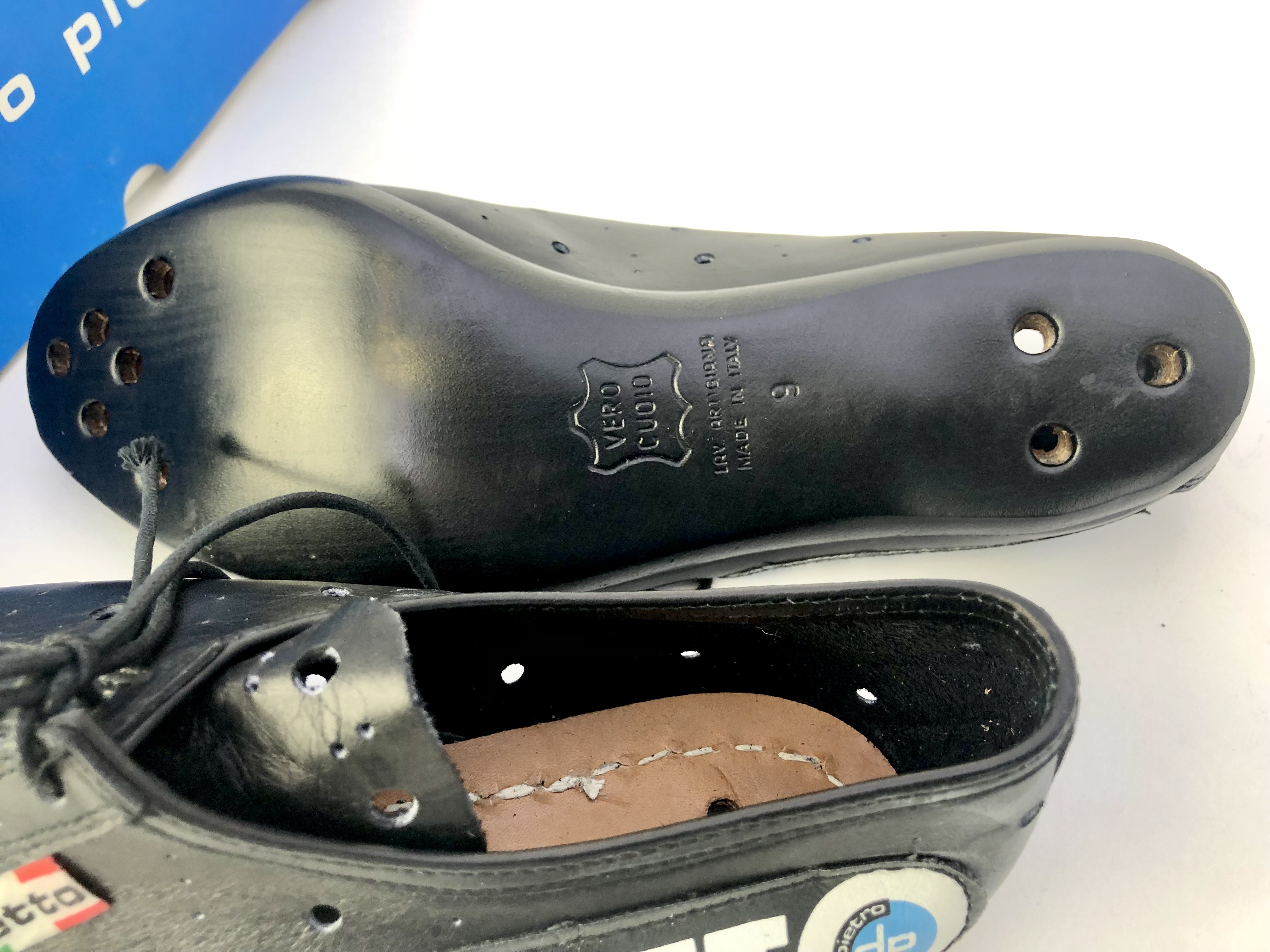 NOS Vintage Detto Pietro Mod. 84 Rennradschuhe Größe 37