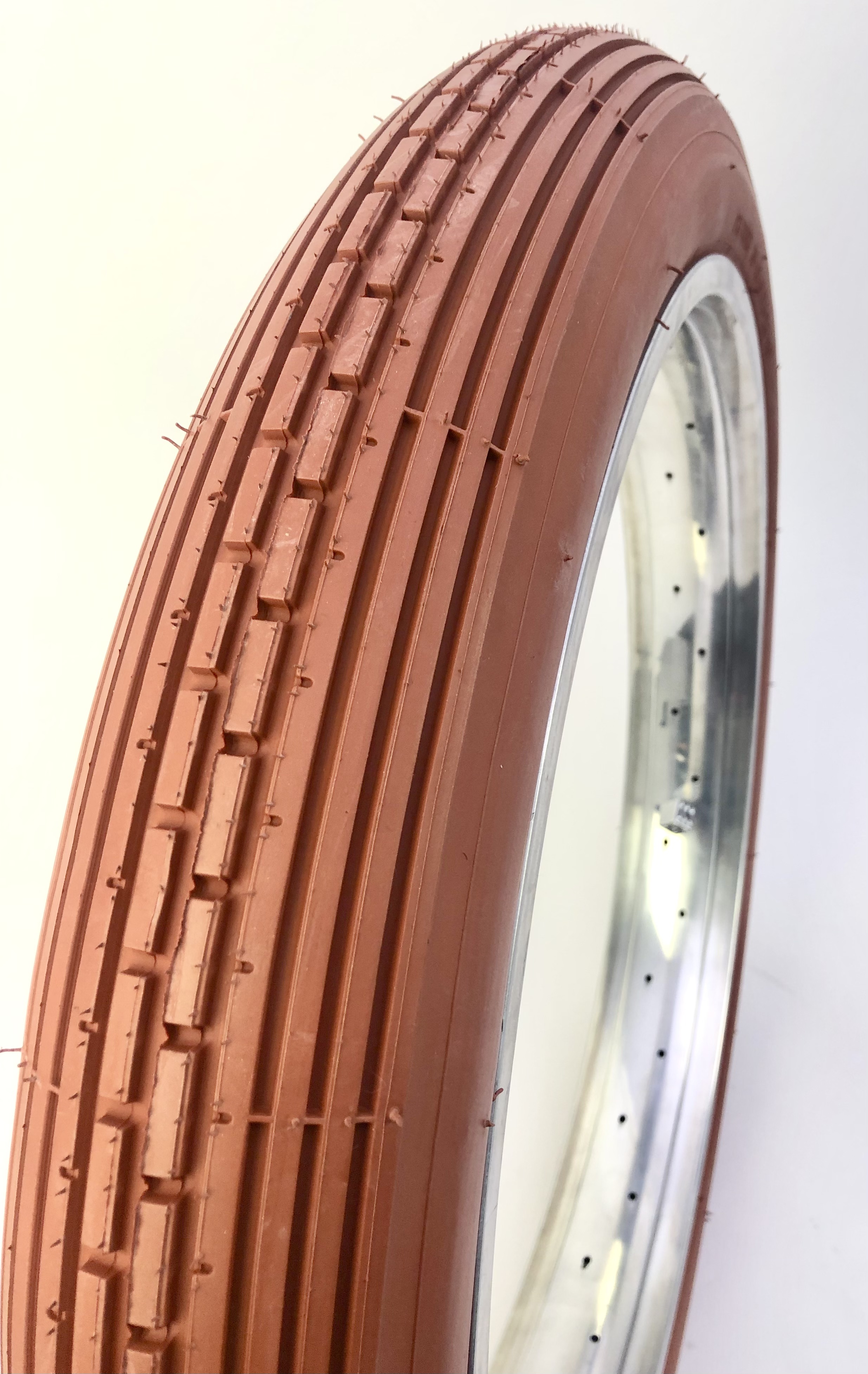 24 x 3.0 Thick Brick Reifen ziegelrot / tonfarben