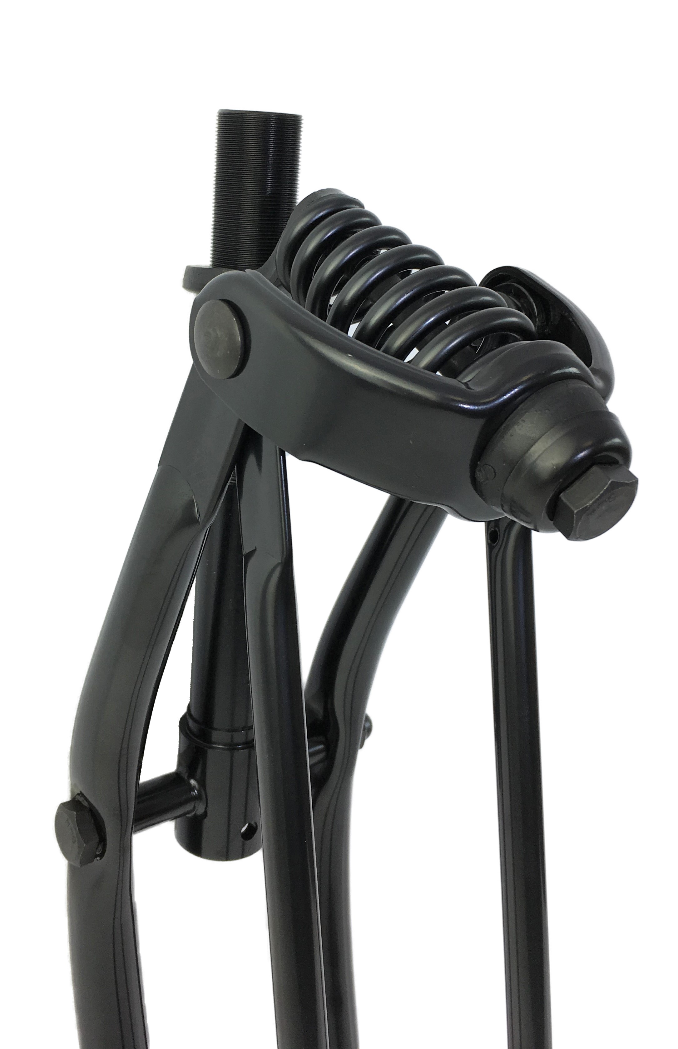 Springergabel mit Cantilever-V-Brake-Aufnahmen schwarz