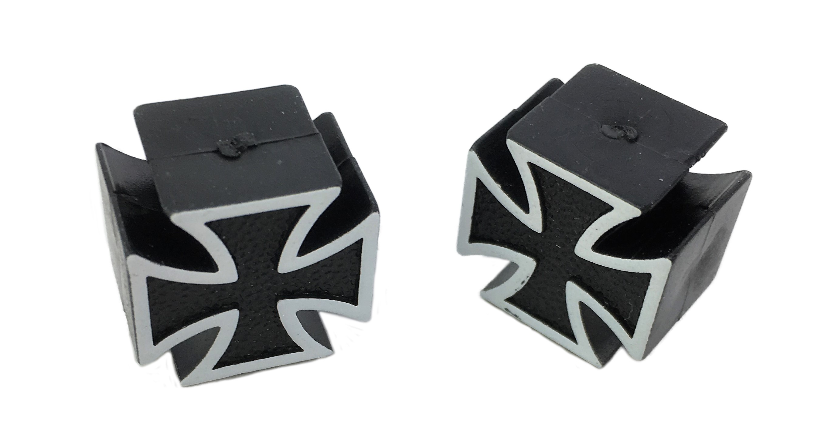 Ventilkappen Malteser / Iron Cross Toller Custom-Look