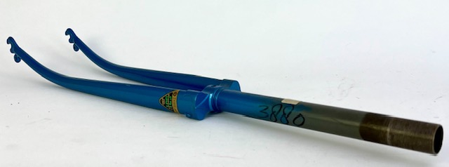 Rennradgabel mit Campagnolo Ausfallenden 700c 70-80er Jahre  Schaftlänge: 230 mm Himmelblau