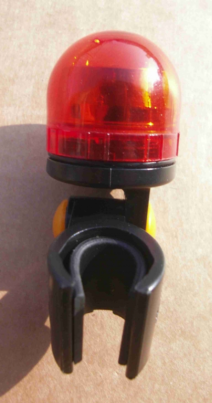 Rücklicht schwarz schwenkbar