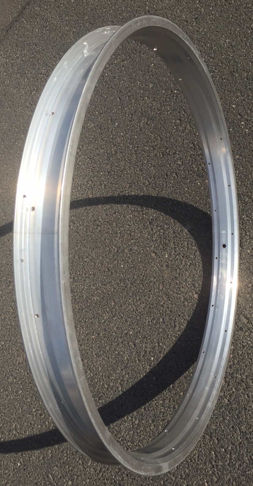 Alufelge 27,5 Zoll 57 mm roh - unlackiert
