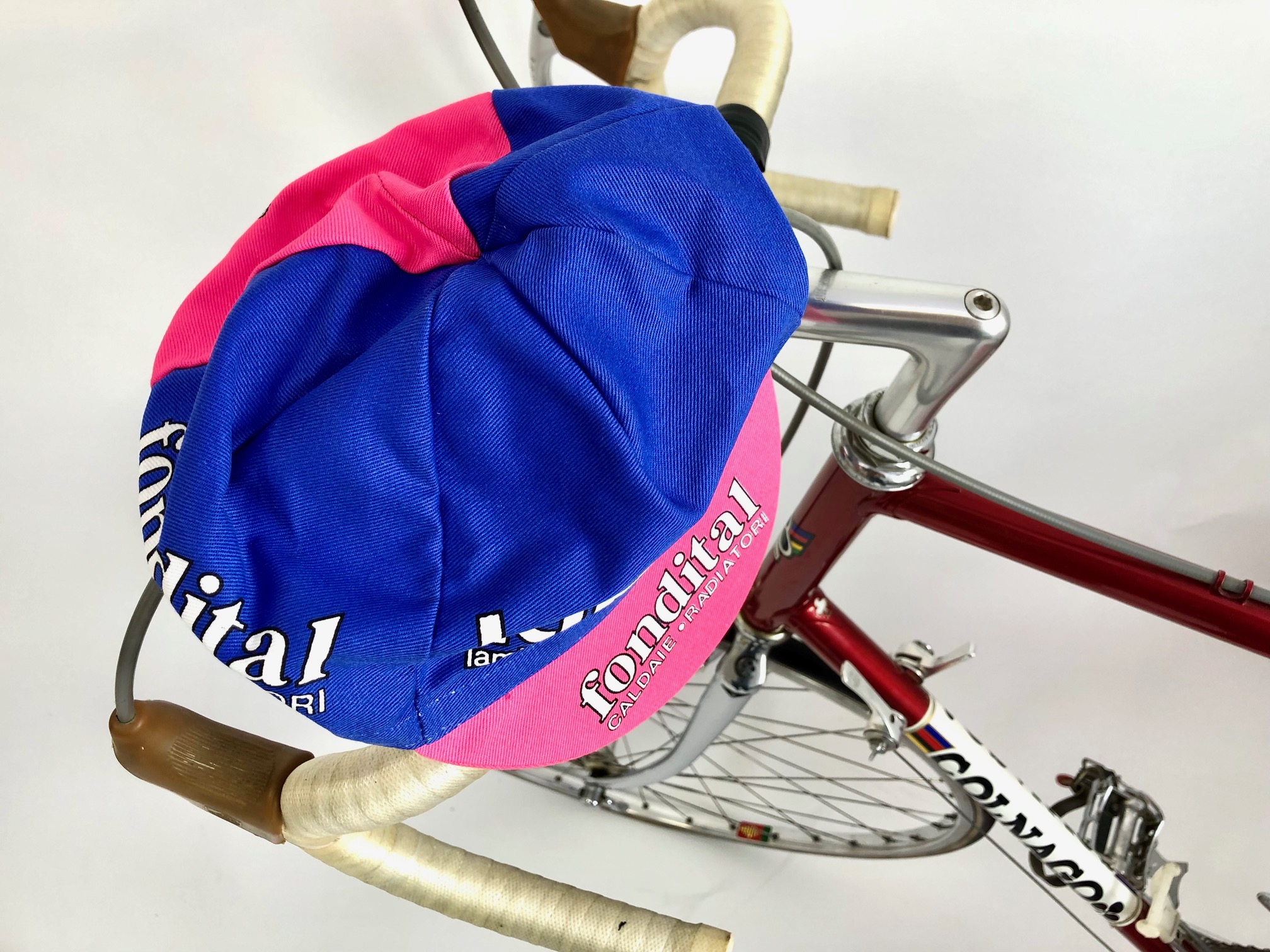 Retro Radsportmütze Team Lampre Fondital