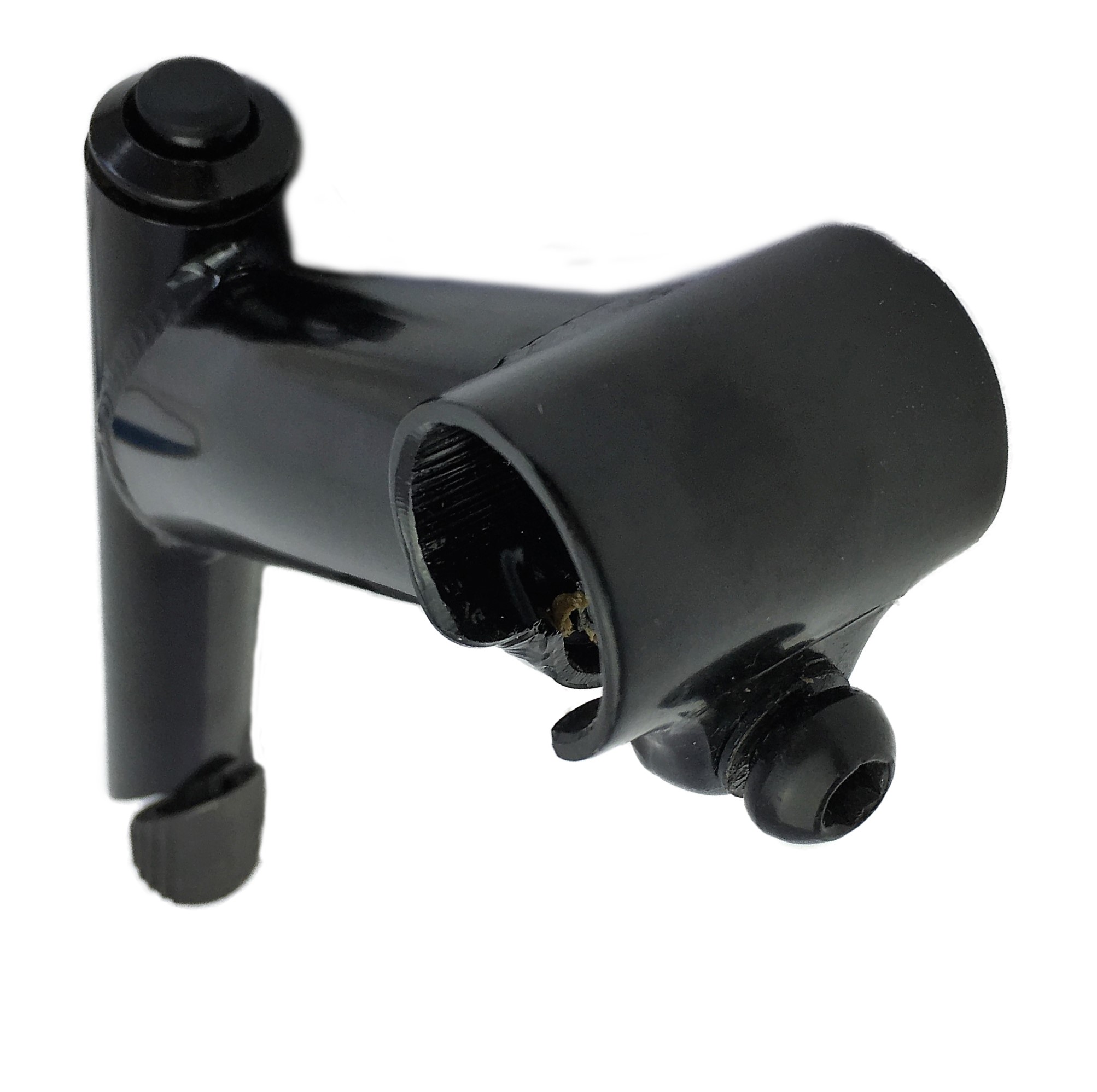 Vorbau,  25,4 - 22,2  110mm, Stahl-Schaft 1-Fach Schraubenlenkerklemmung schwarz Humpert Ergotec