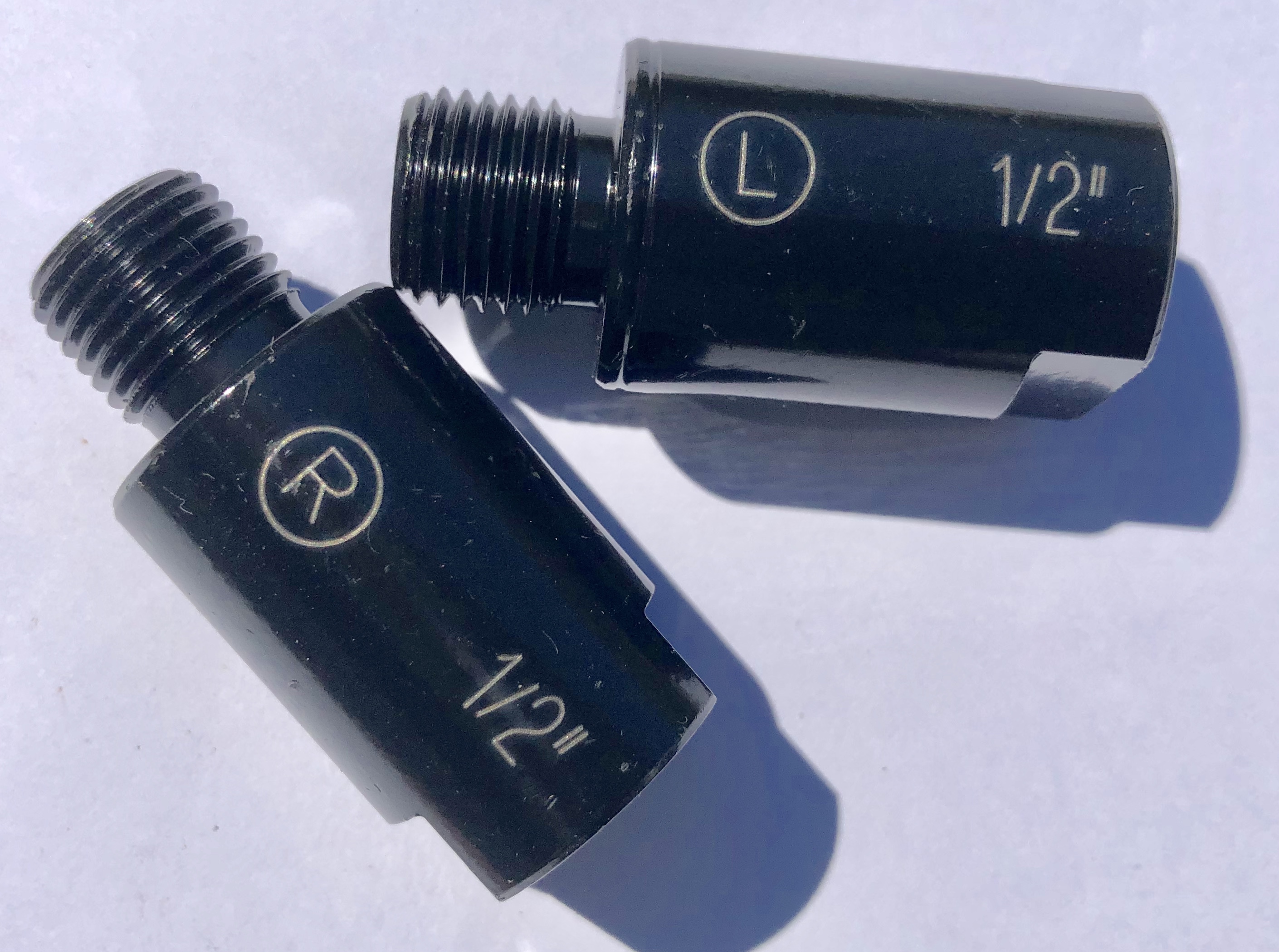 Pedal Gewinde- Achsverlängerung 30mm für 1/2 Zoll