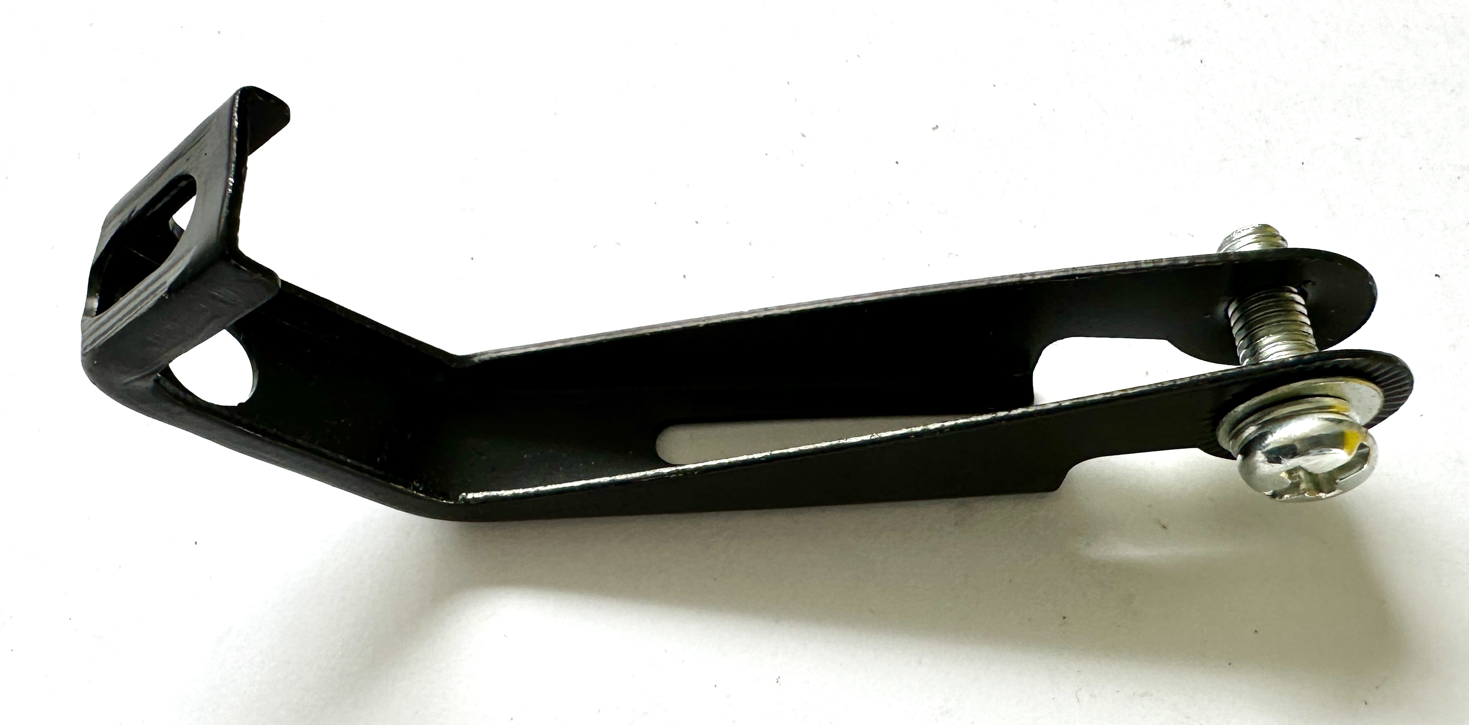 6 LED Frontlampe Batterie 80 mm schwarz