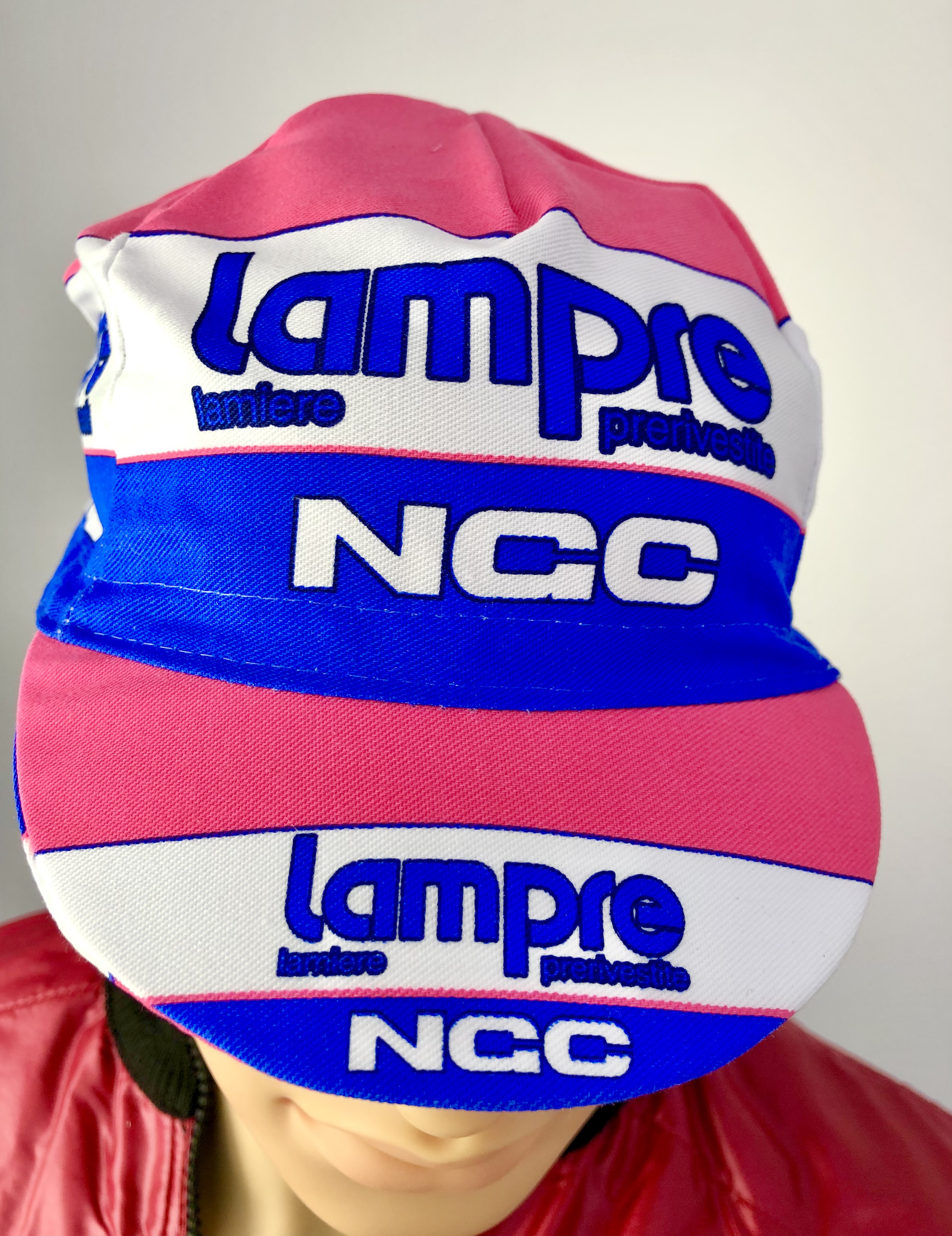 Retro Radsportmütze Team Lampre NGC