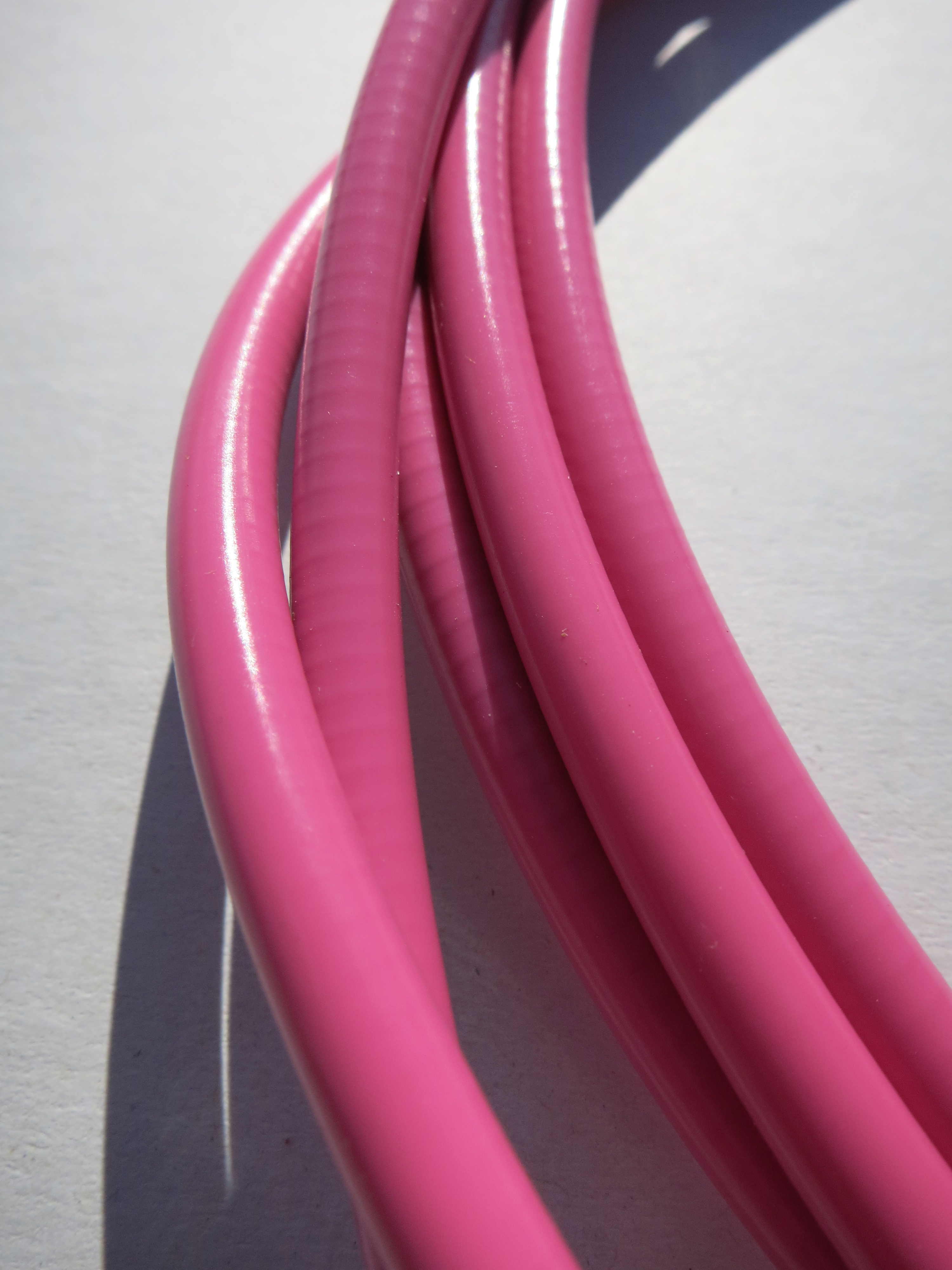 Außenzug Bowdenzug pink 2,50 m 5 mm