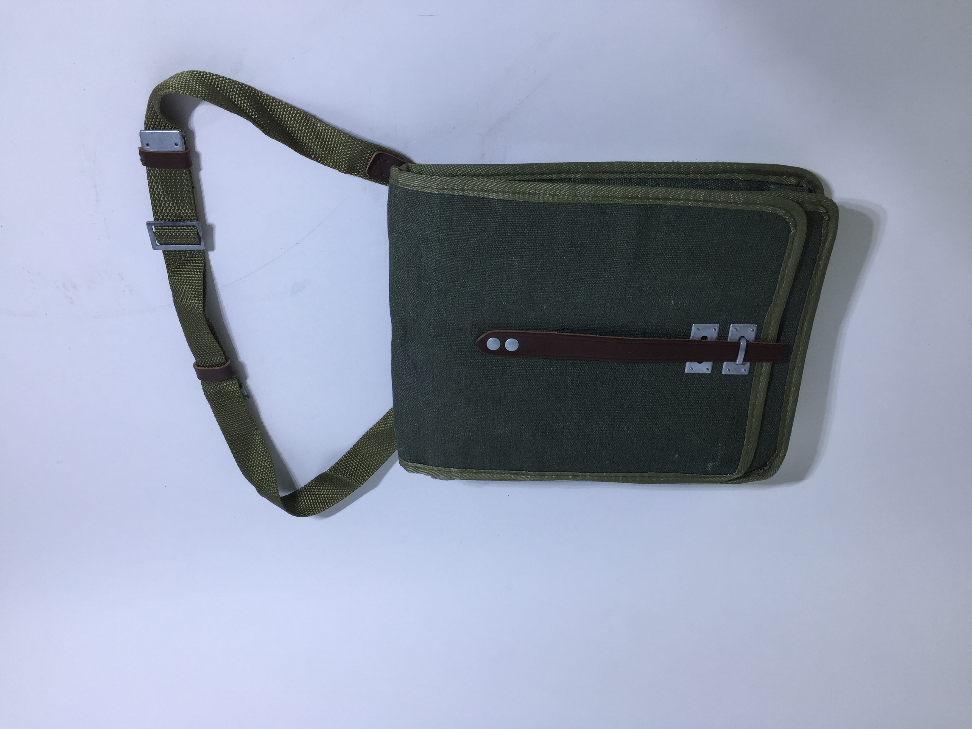 Vintage Umhängetasche Canvas / Segeltuch, khaki