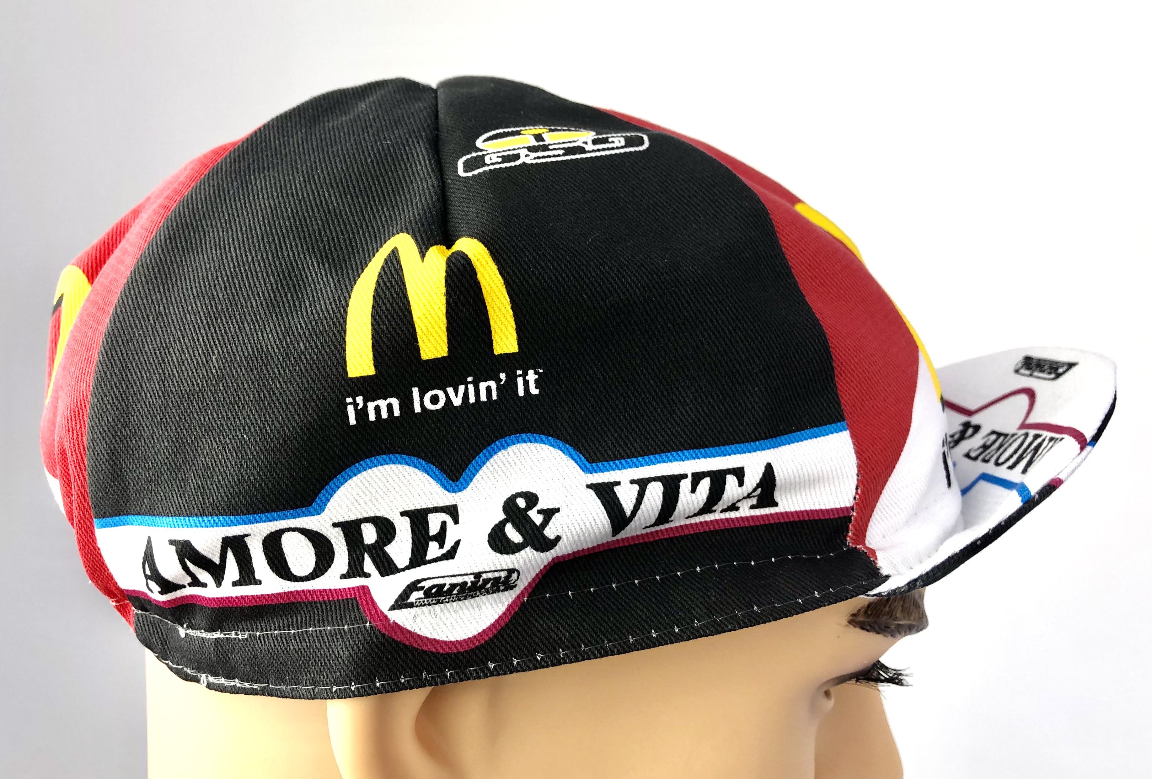 Retro Radsportmütze Team Amore & Vita - McDonald's
