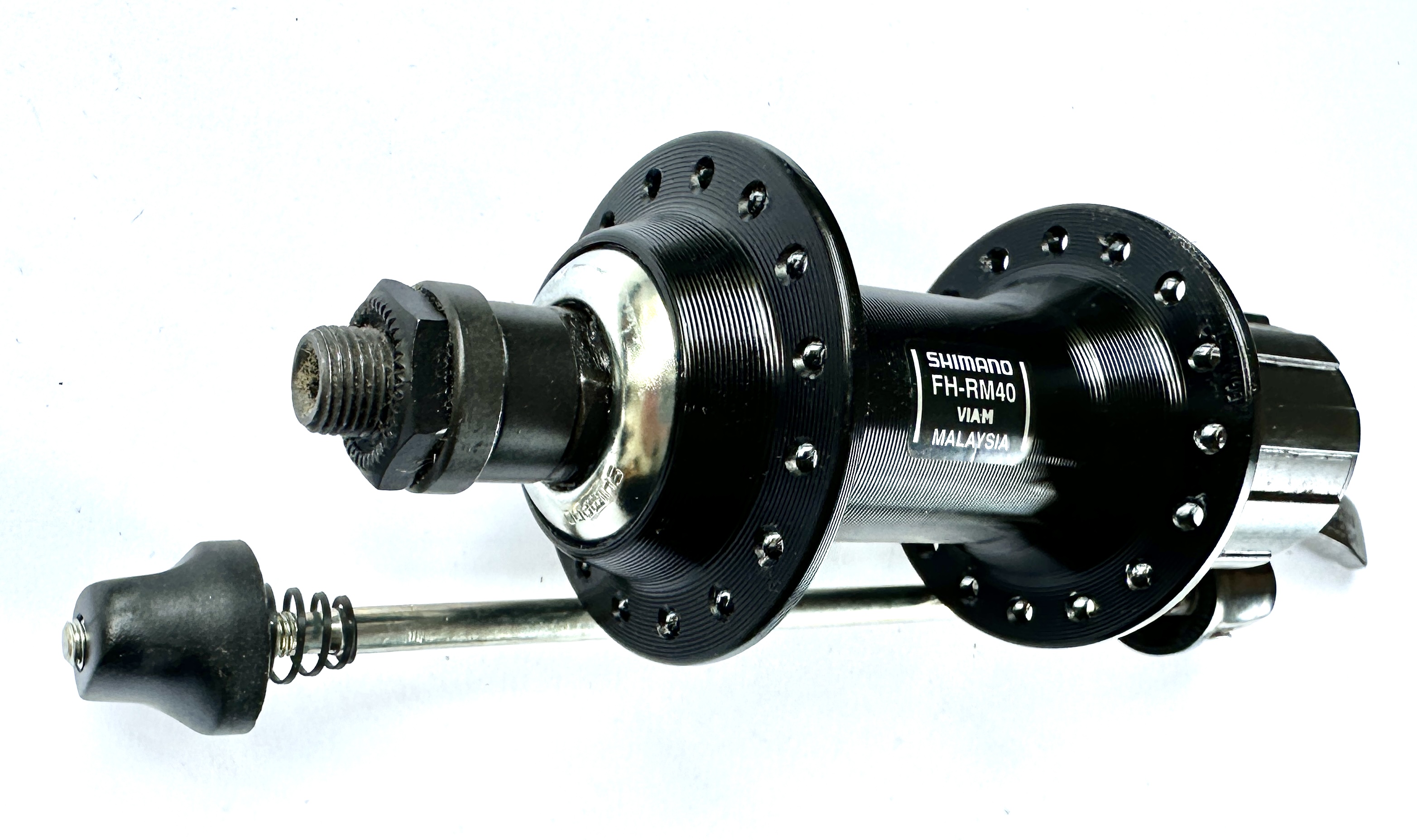 Shimano FH-RM40 Hinterradnabe 32-Loch 7-Gang, schwarz